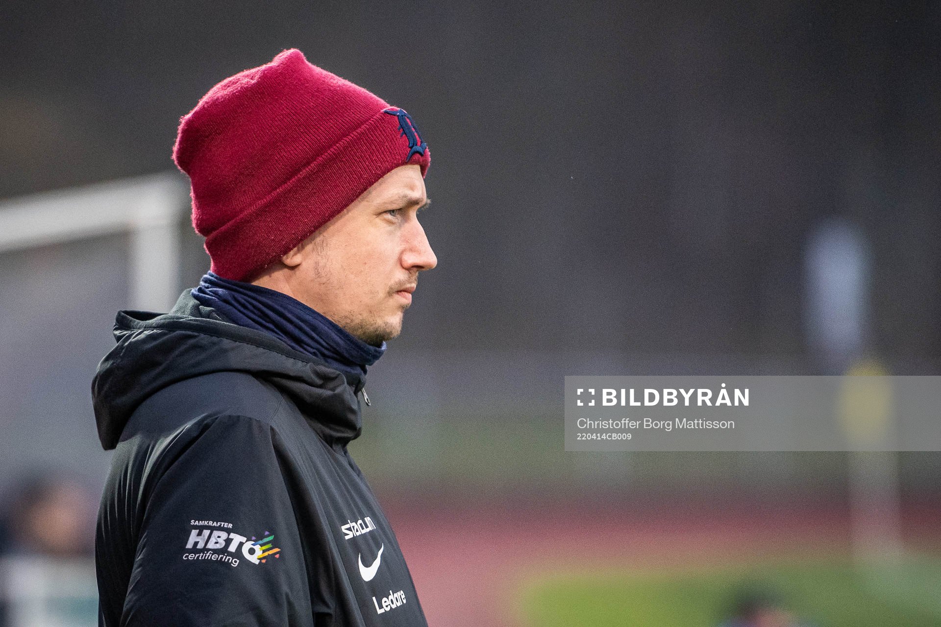 Qvidings tränare Emil Alexandersson