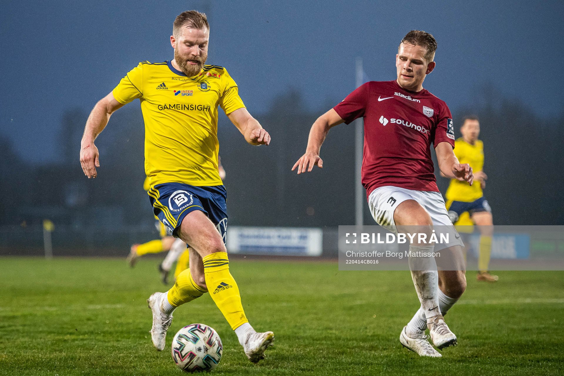Ängelholms Emil Åberg och Qvidings Isak Skoog