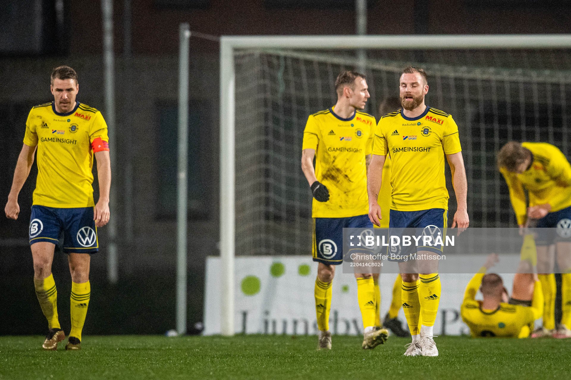 Ängelholms Johan Oremo, David Danielsson och Emil Åberg