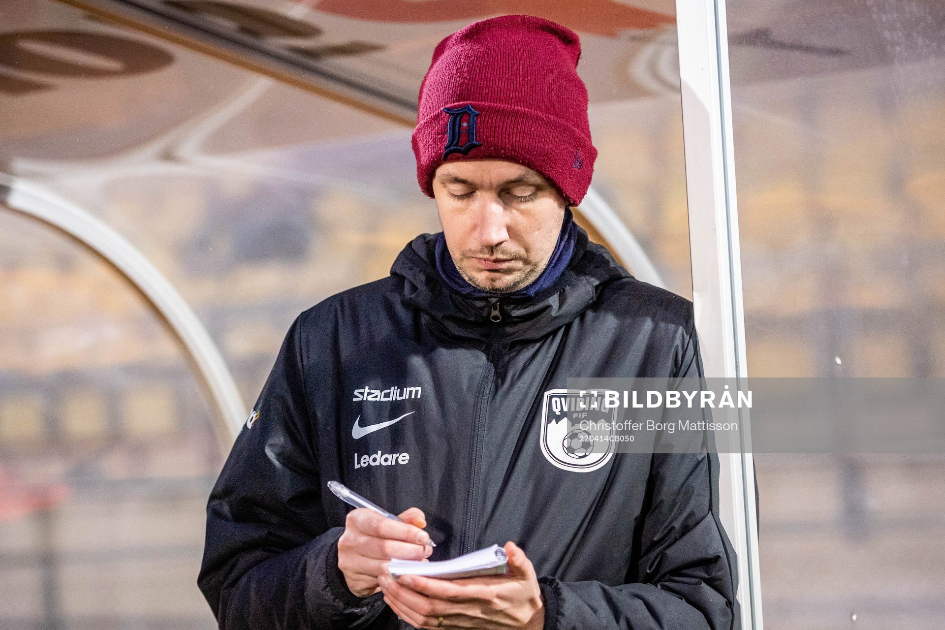 Qvidings tränare Emil Alexandersson