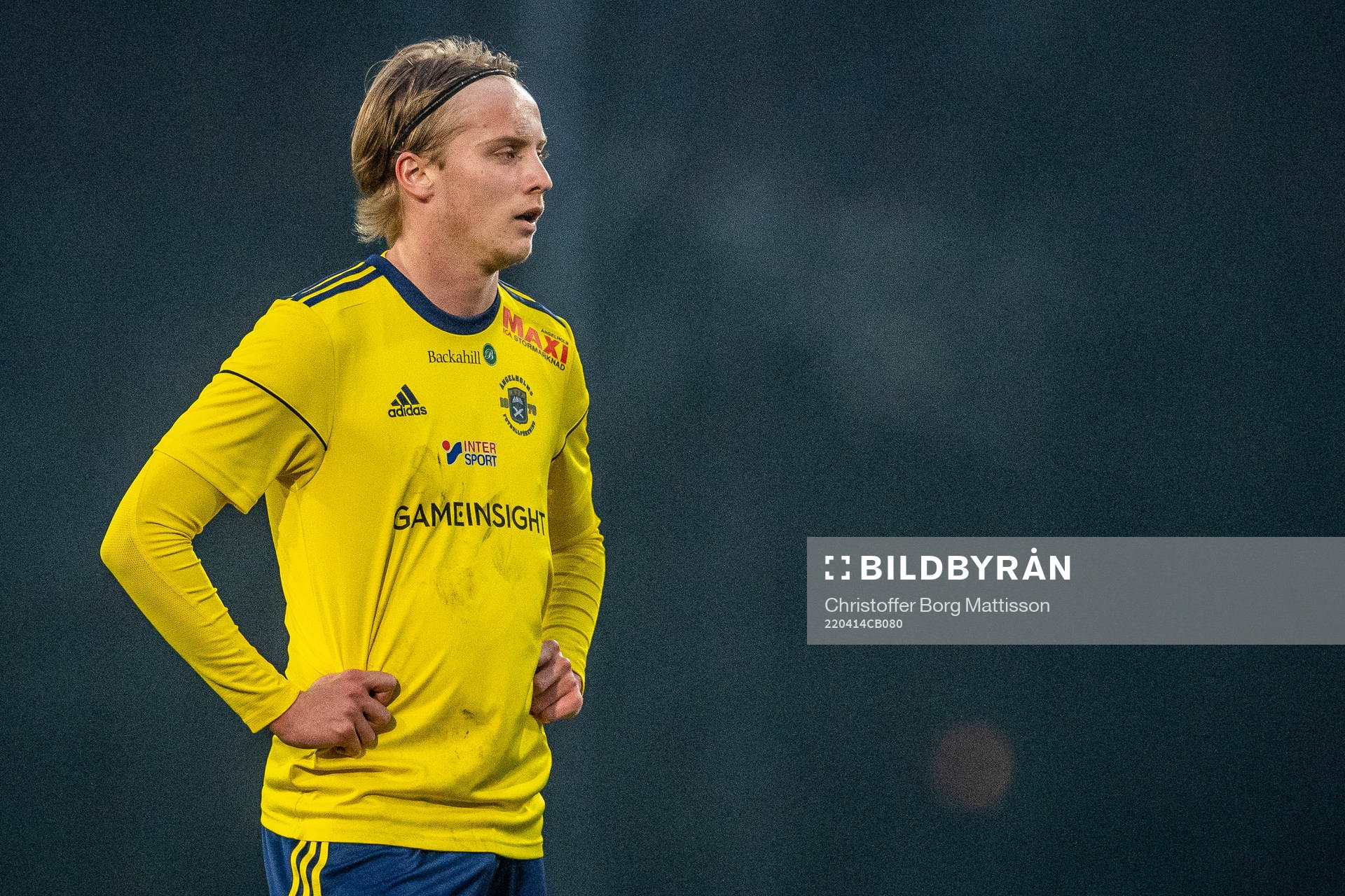 Ängelholms Hannes Lennartsson deppar