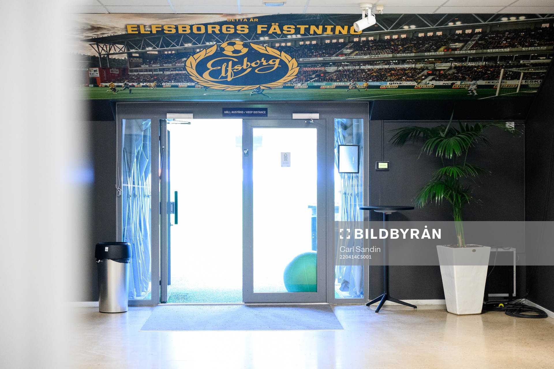 Spelarentren till Borås Arena
