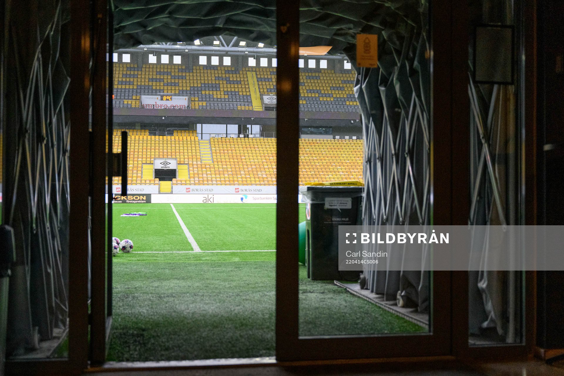 Spelarentren till Borås Arena