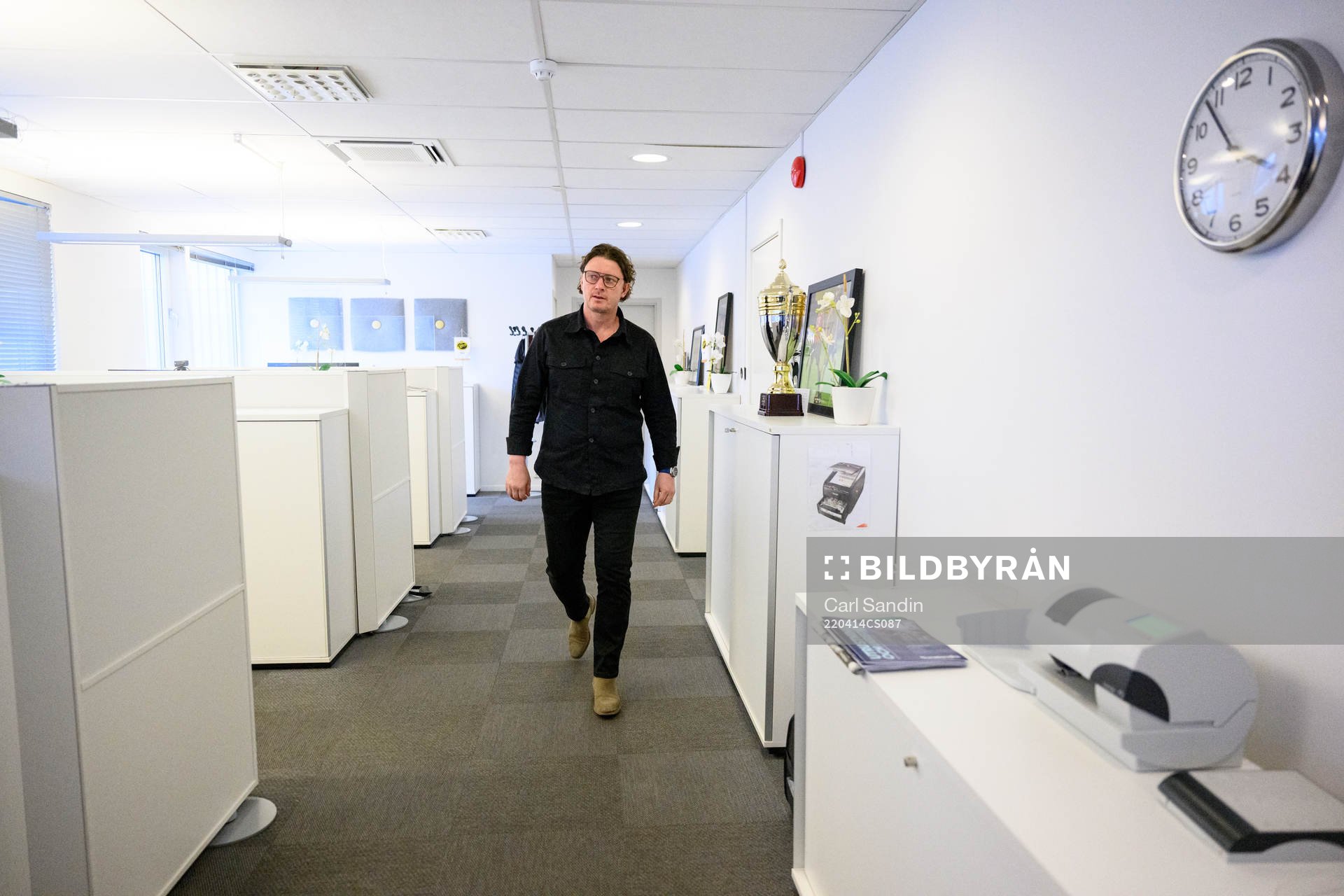 Elfsborgs sportchef Stefan Andreasson på kontoret