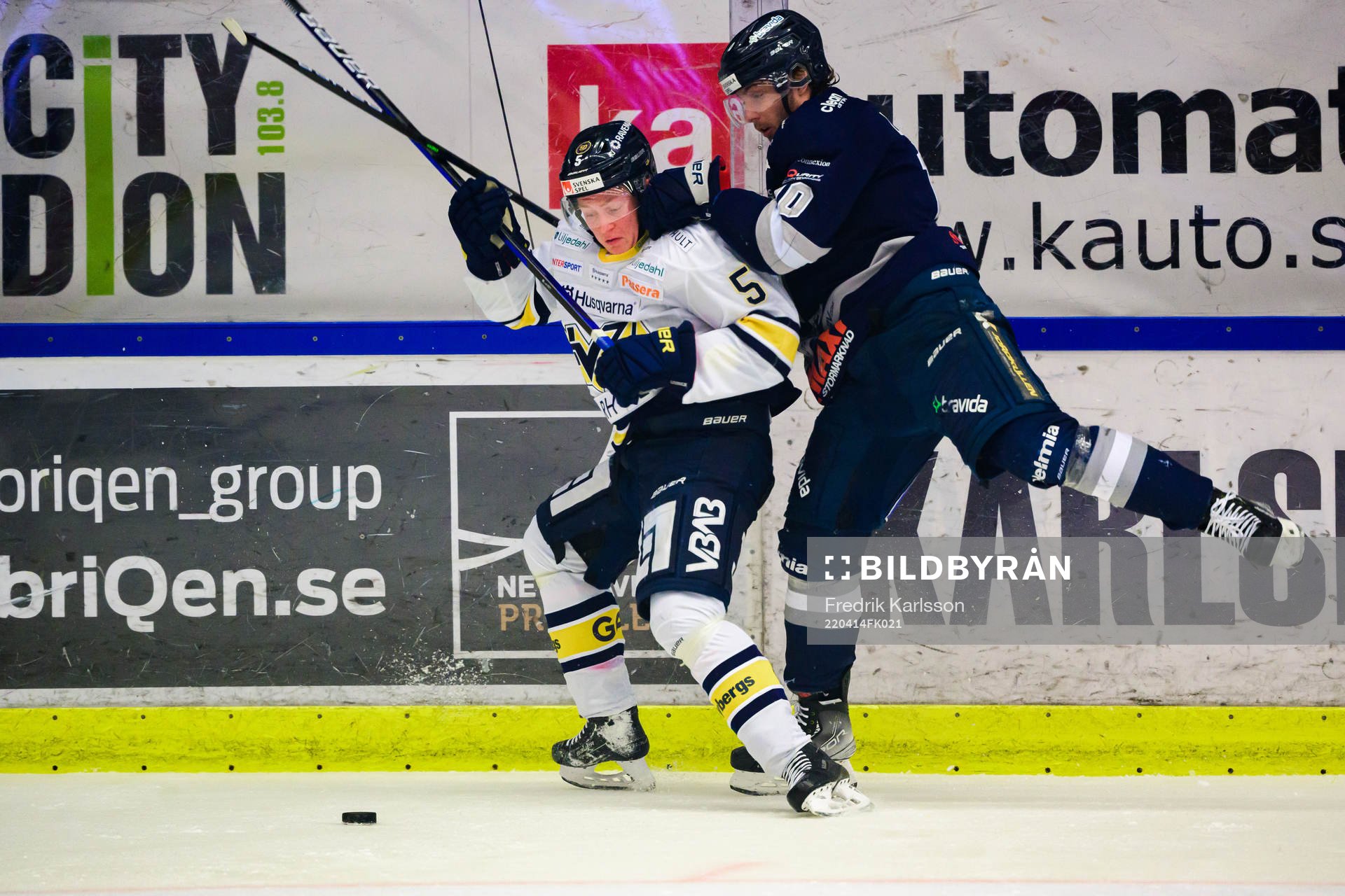 s Victor Sjöholm och Karlskogas David Lilja
