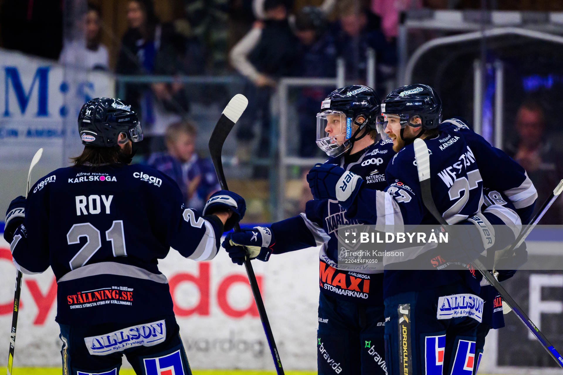 Karlskogas Marc-Oliver Roy, Aleksi Rekonen och Wilhelm