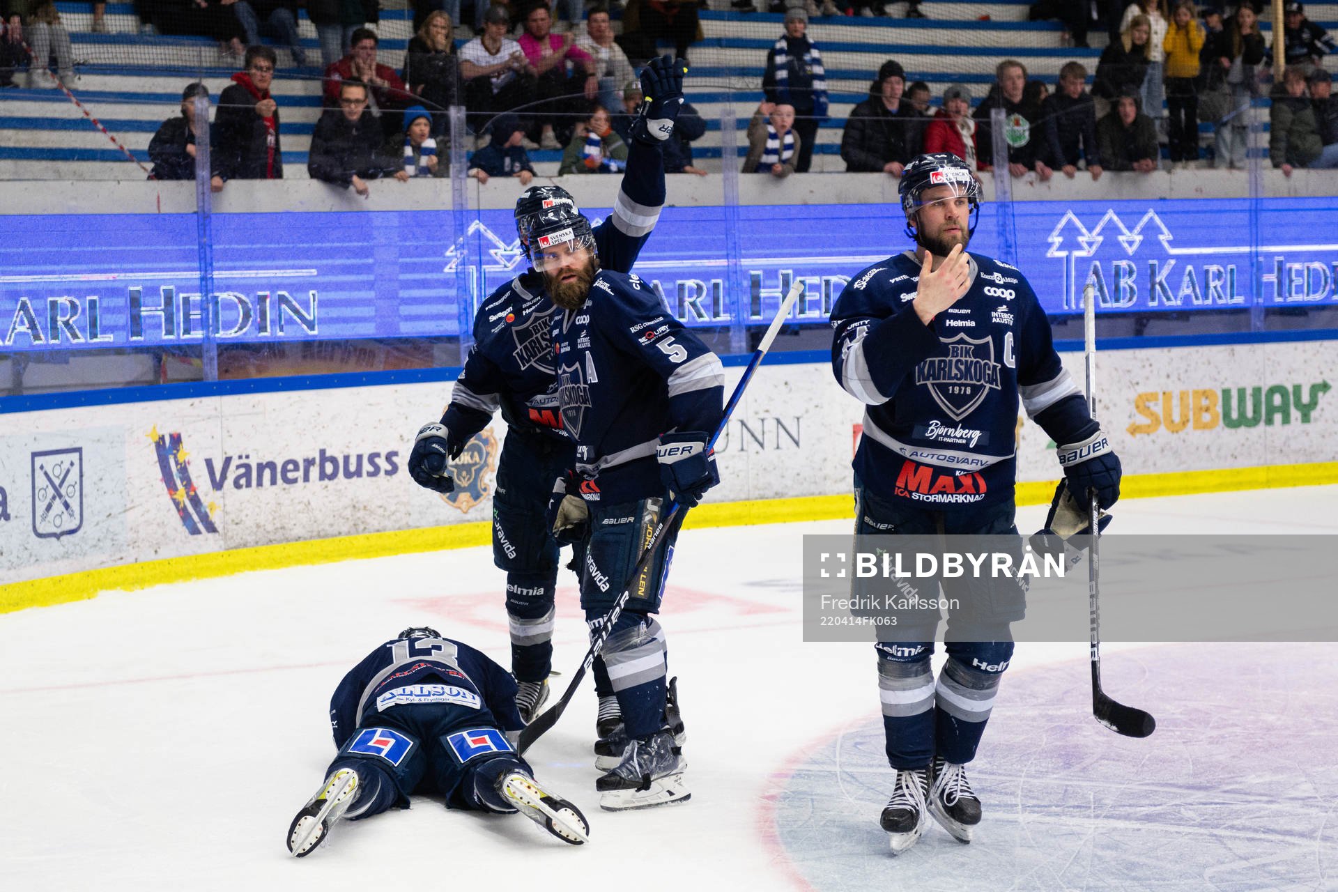 Karlskogas Janne Tavi har ont