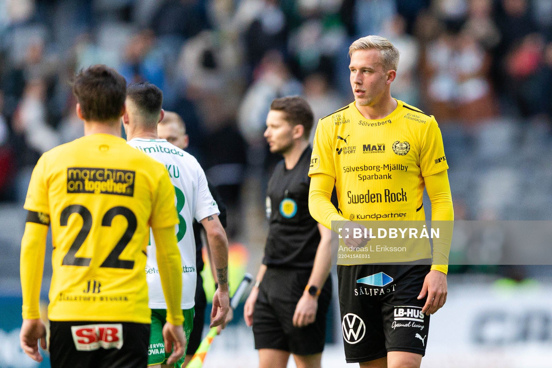 Mjällbys Herman Johansson deppar