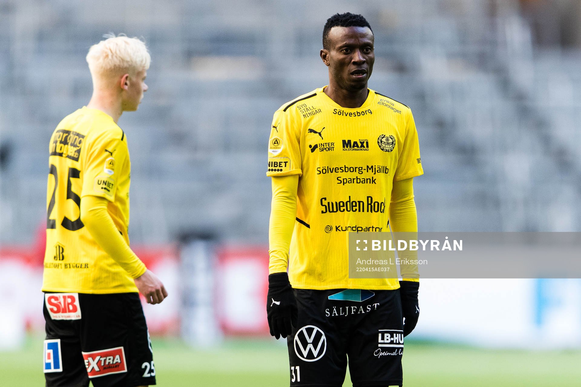 Mjällbys Silas Nwankwo deppar