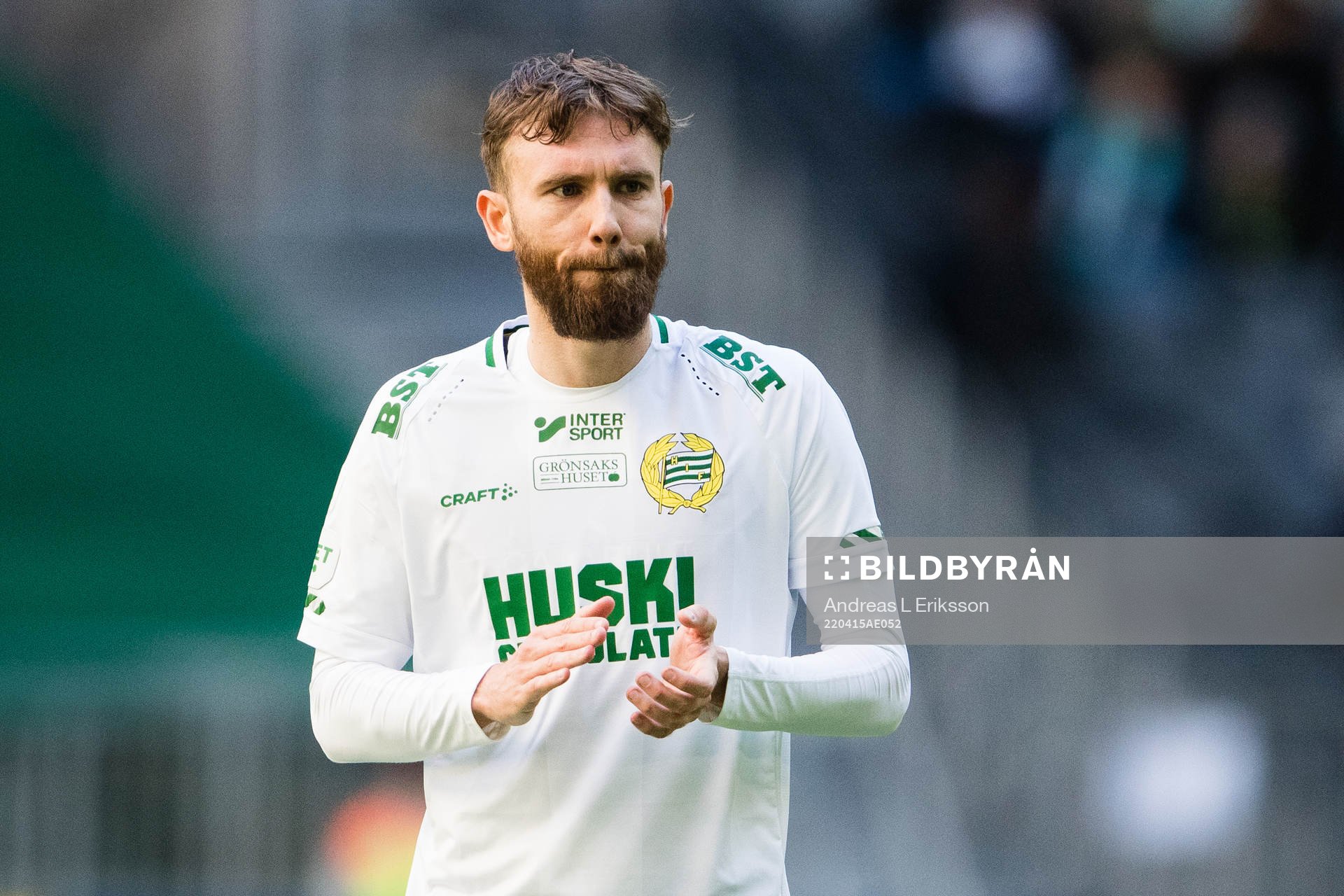 Hammarbys Simon Sandberg jublar