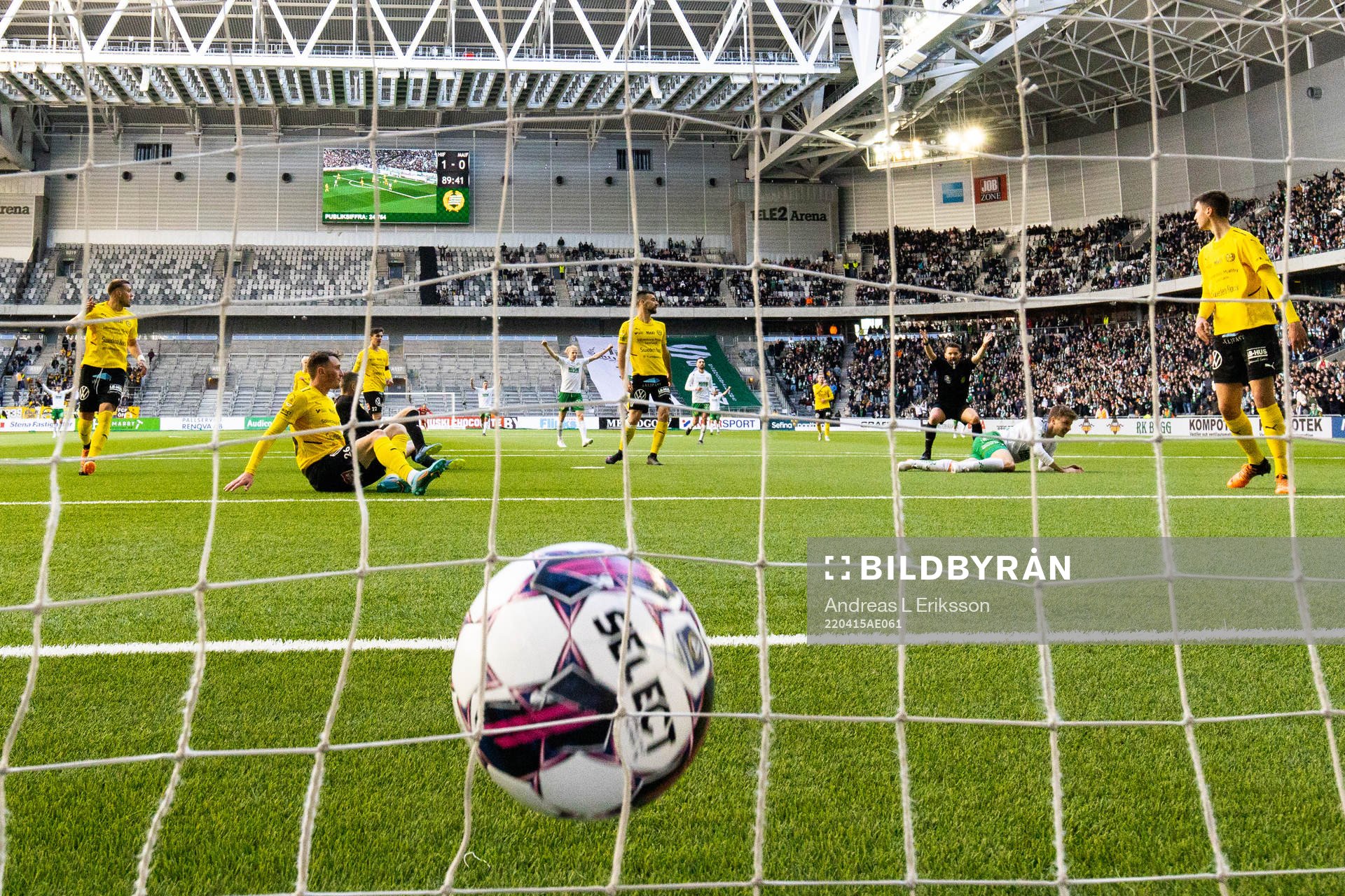Mjällbys spelare deppar