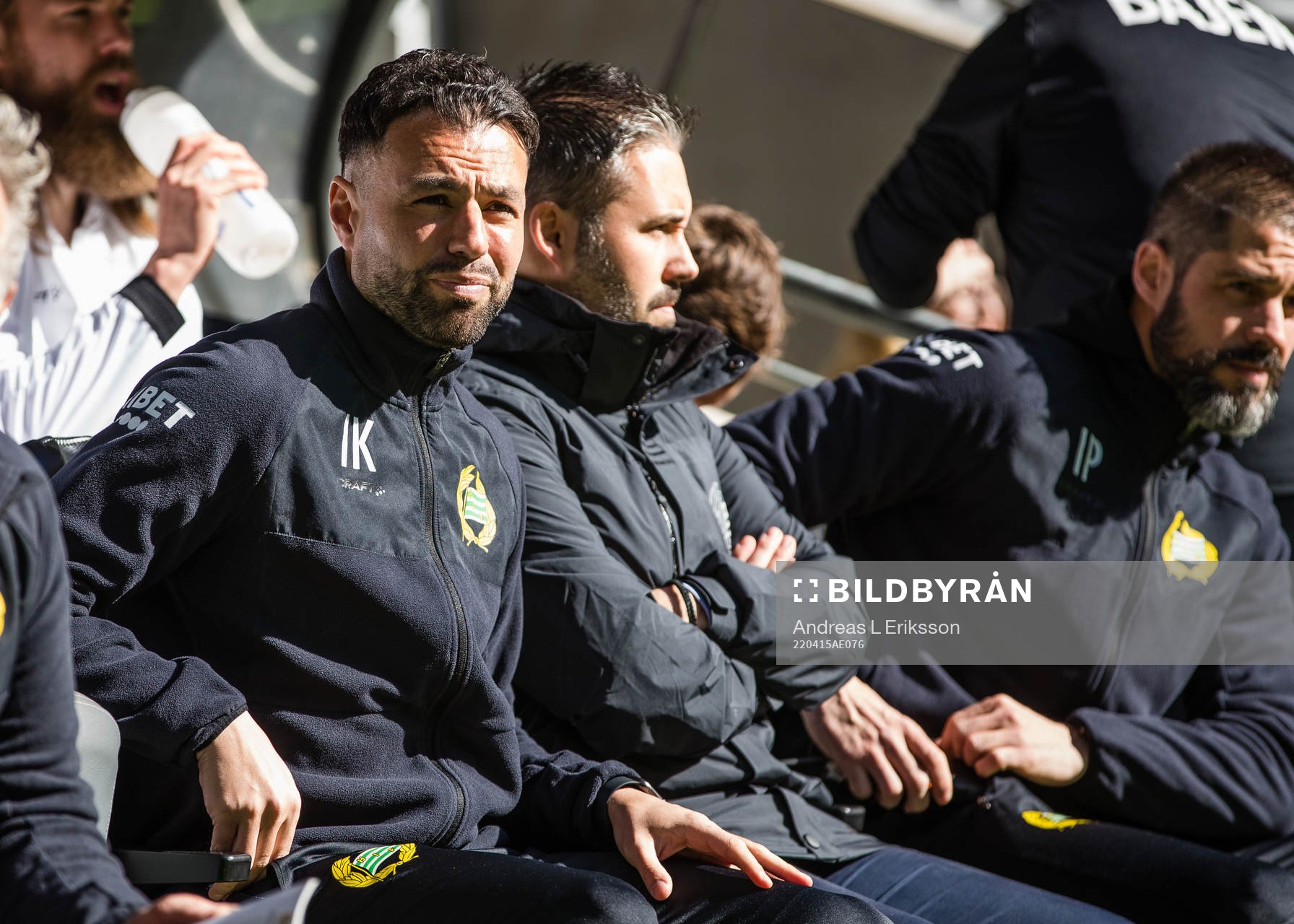 Hammarbys assisterande tränare Imad Khalili