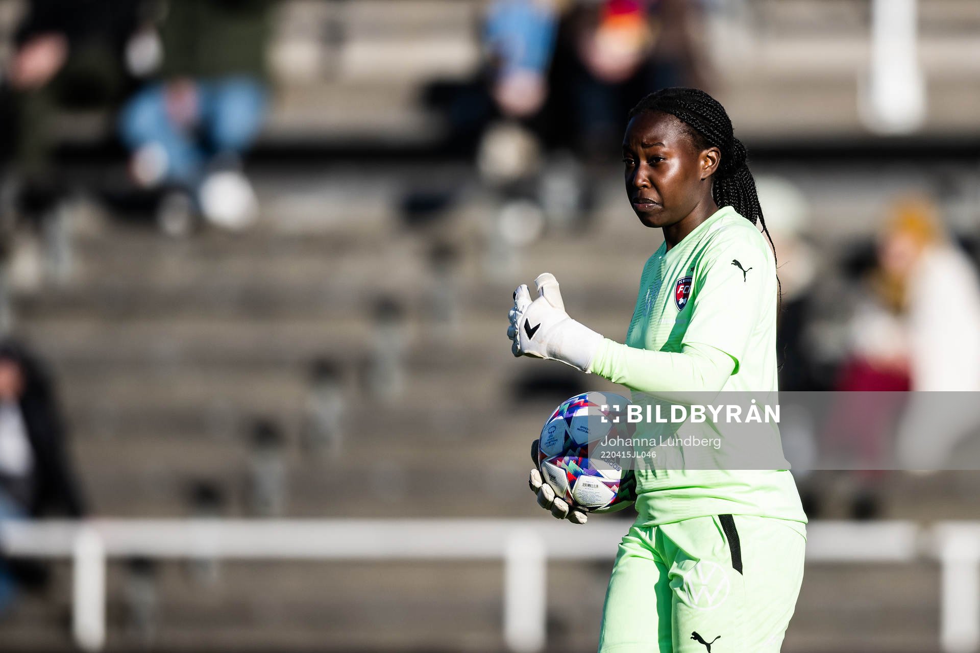 Rosengårds målvakt Angel Mukasa