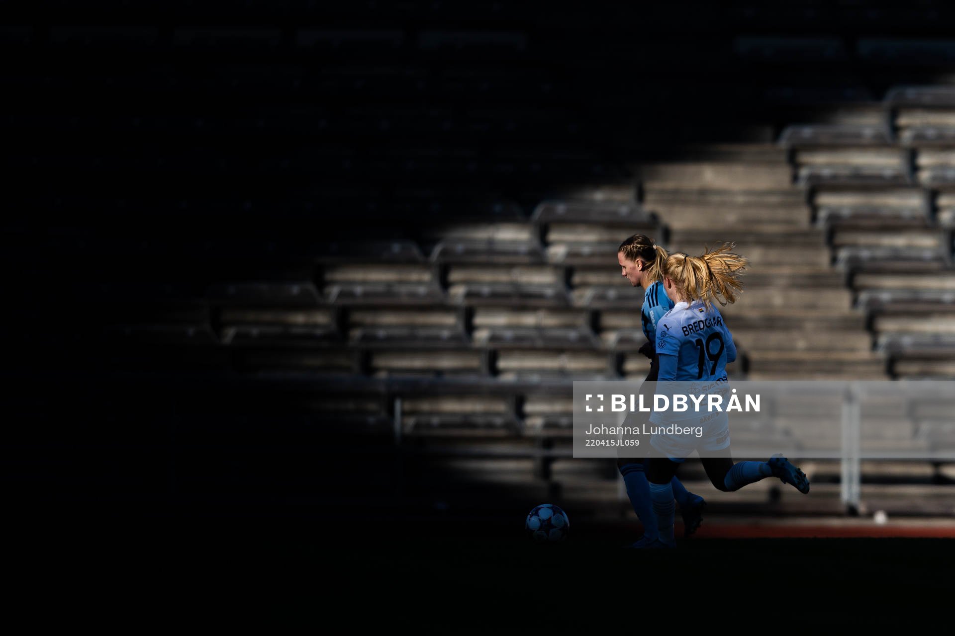 Djurgårdens Sara Olai och Rosengårds Sofie Bruun Bredgaard