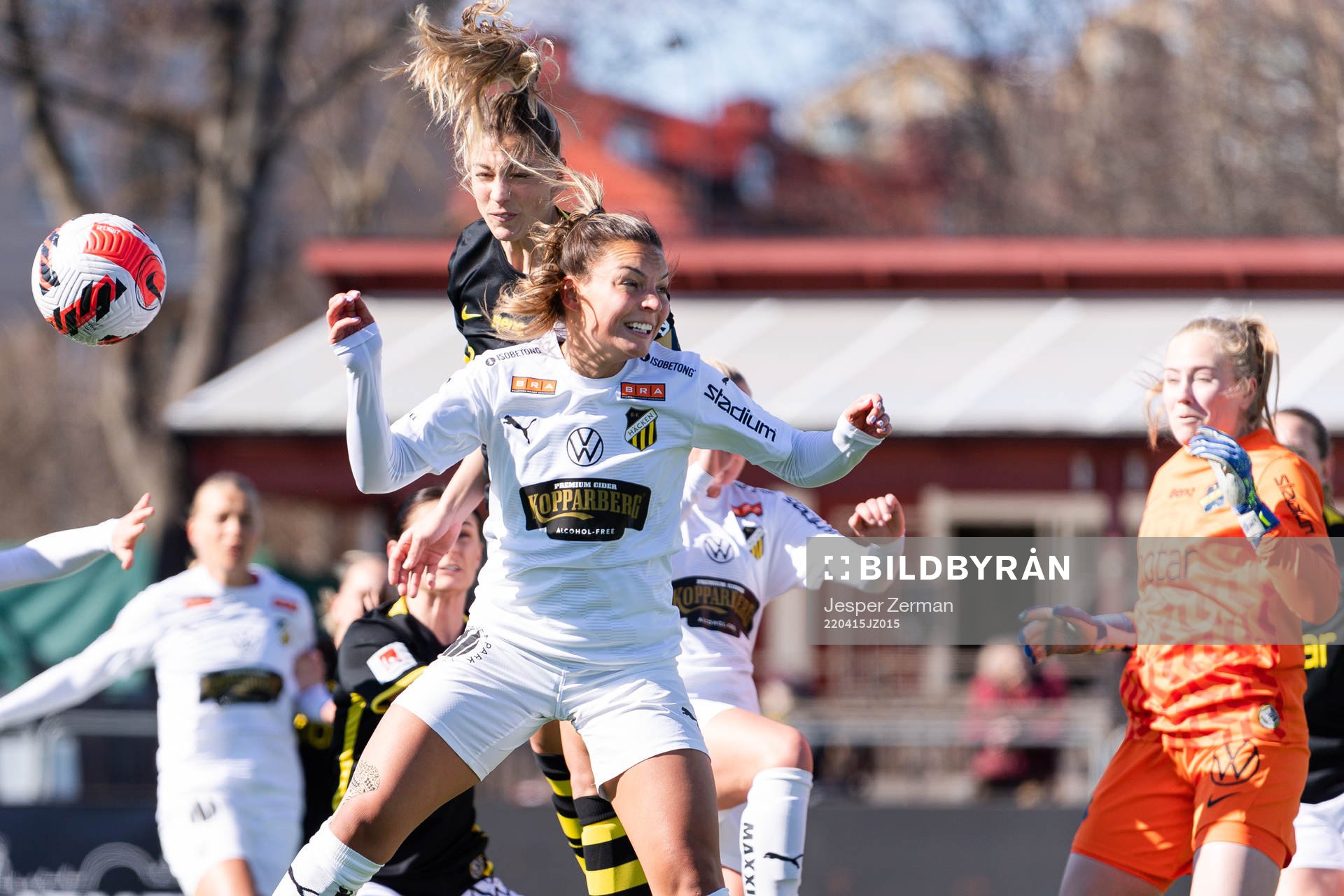 s Hannah Davison och Häckens Johanna Ryttning Kaneryd