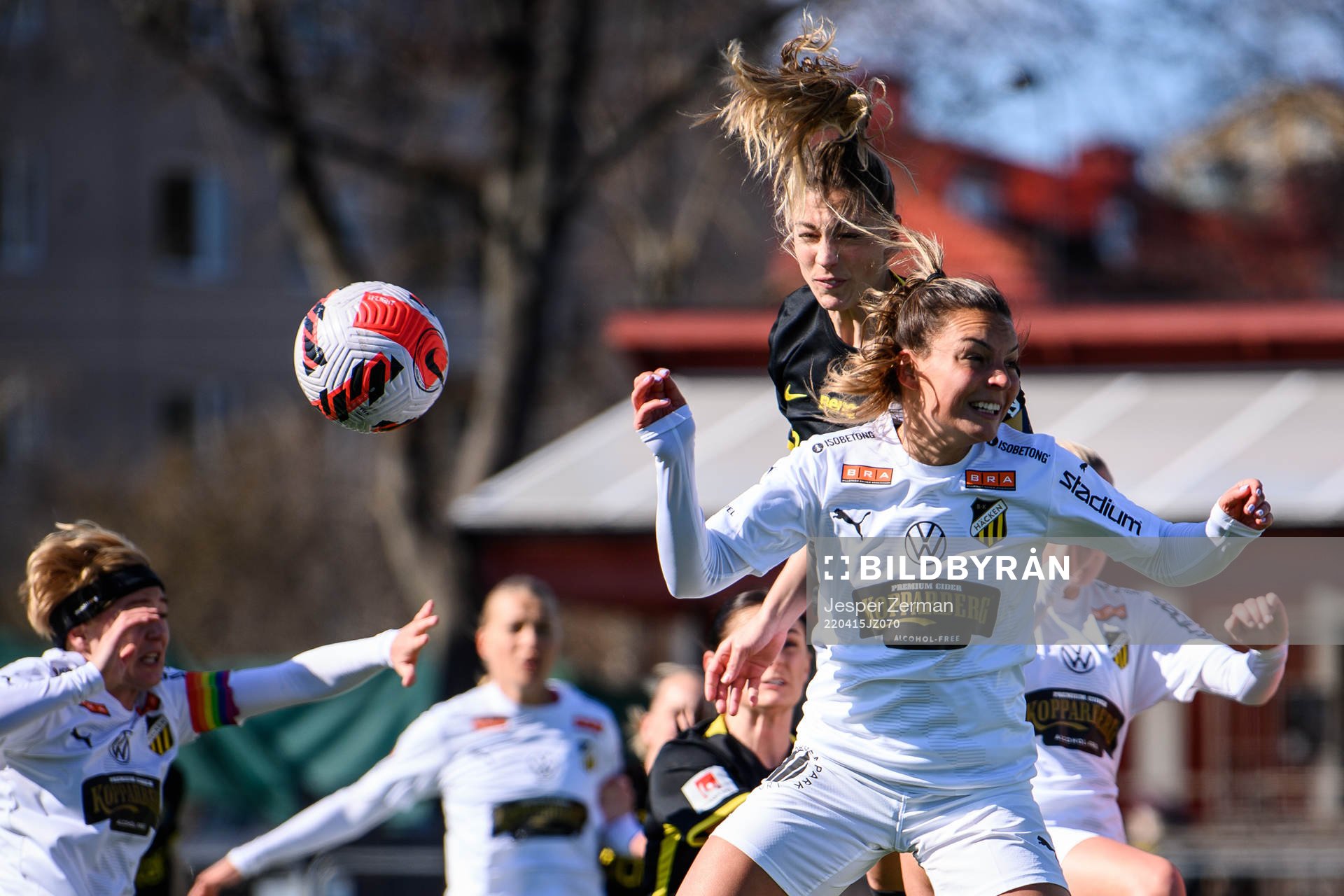 s Hannah Davison och Häckens Johanna Rytting Kaneryd
