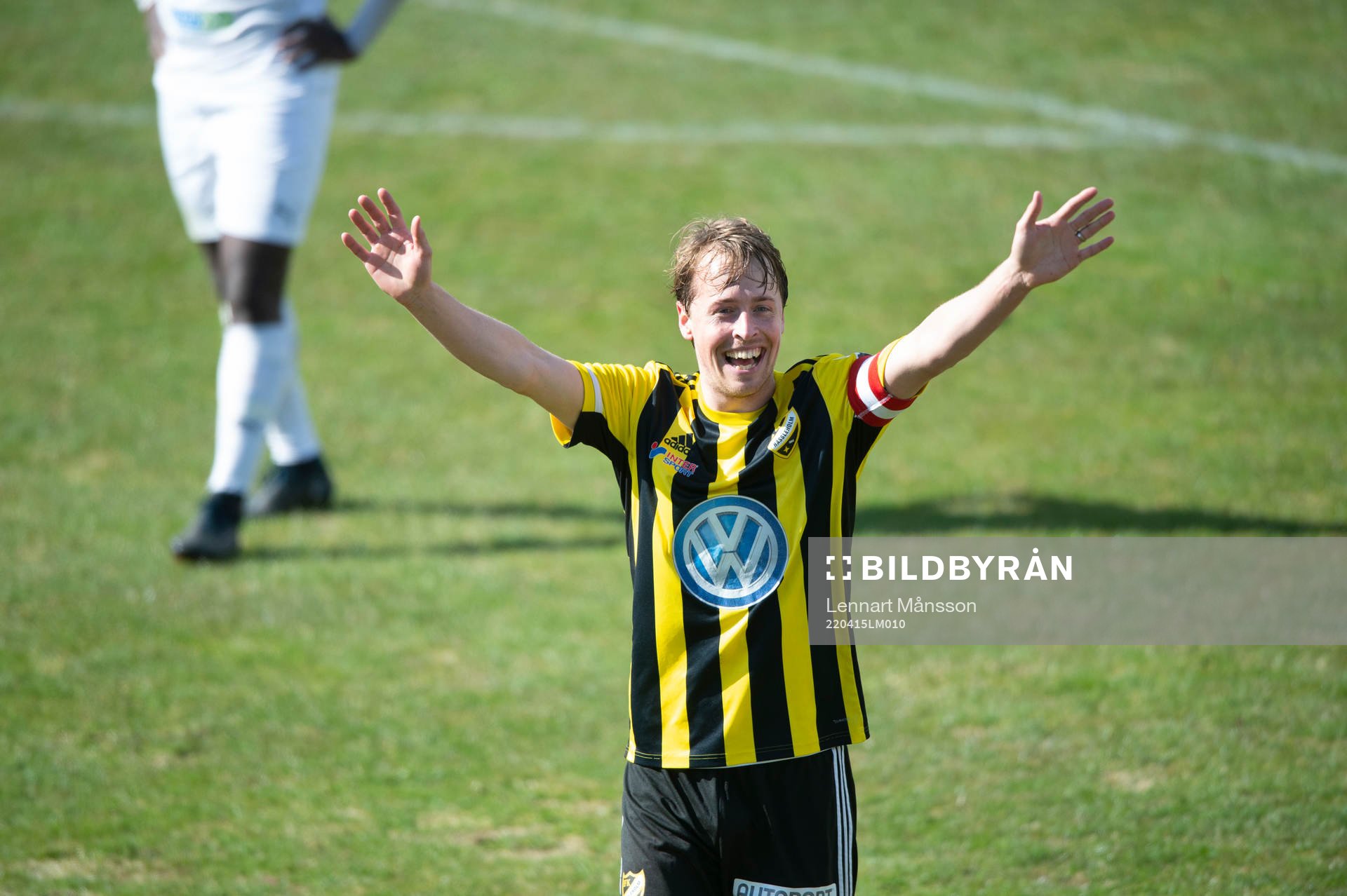 IFK Hässleholms Robin Strömberg har kvitterat till 2-2