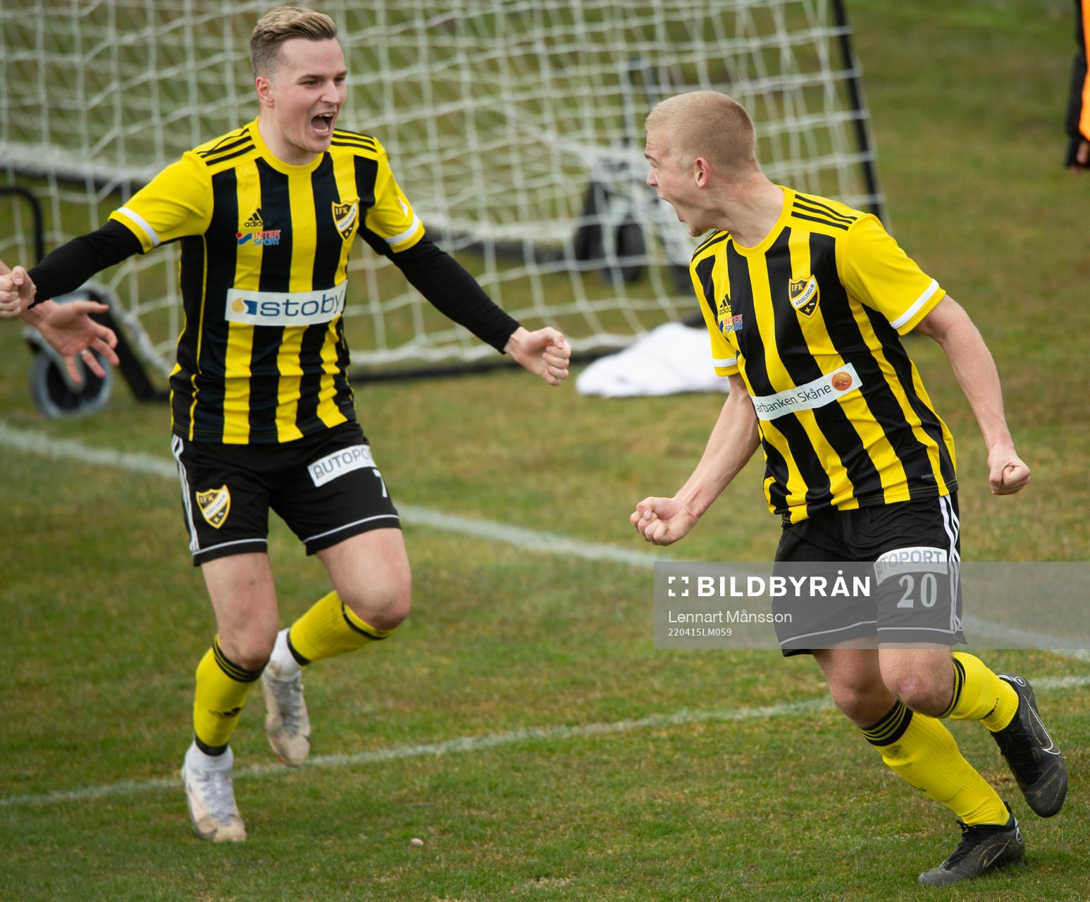 IFK Hässleholms Olle Kjellman Olblad har avgjort i matchen