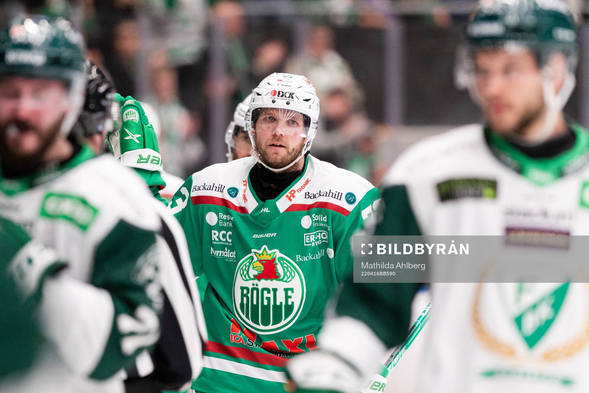 Rögles Valtteri Kemiläinen jublar