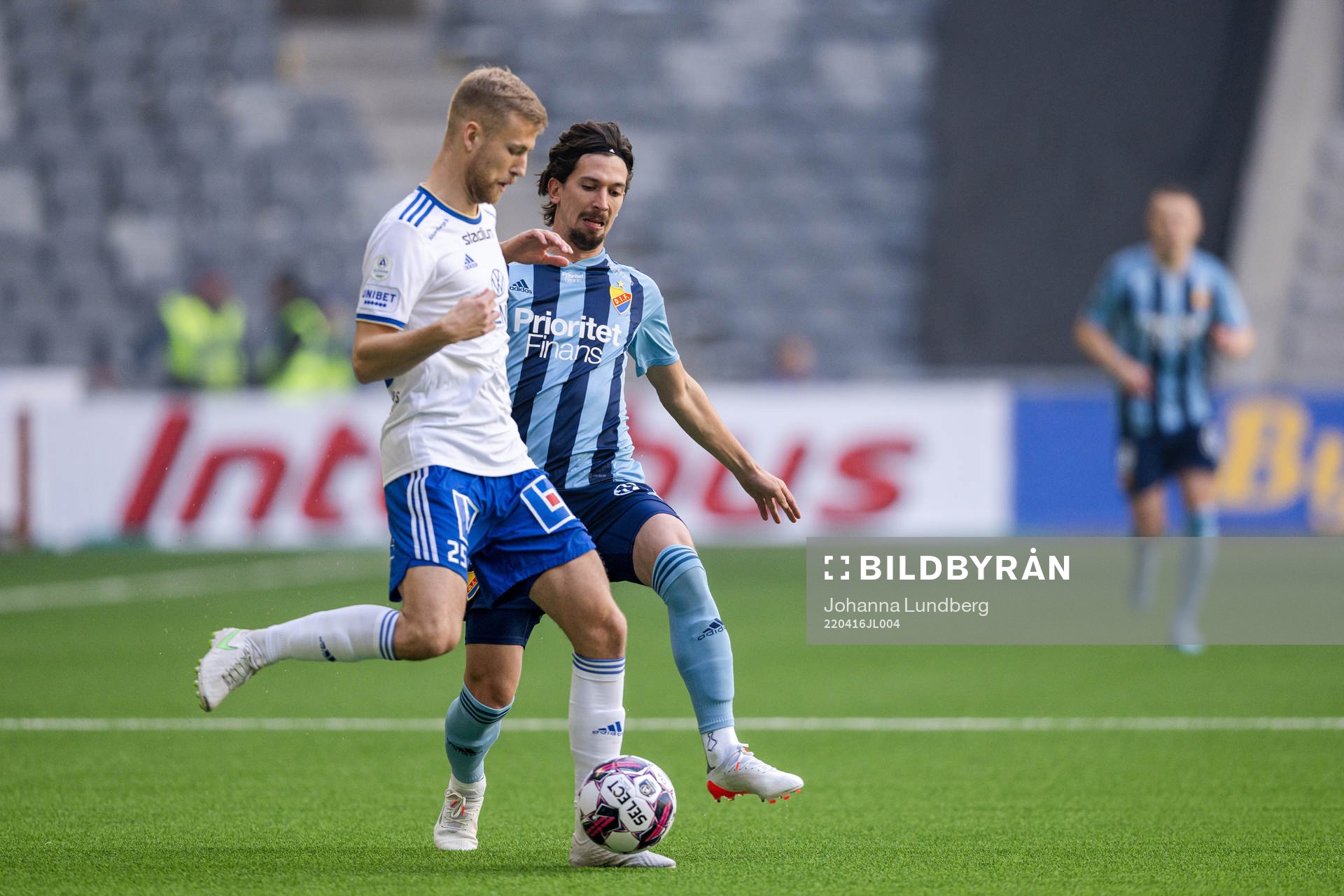 IFK Norrköpings Filip Dagerstål och Djurgårdens Gustav