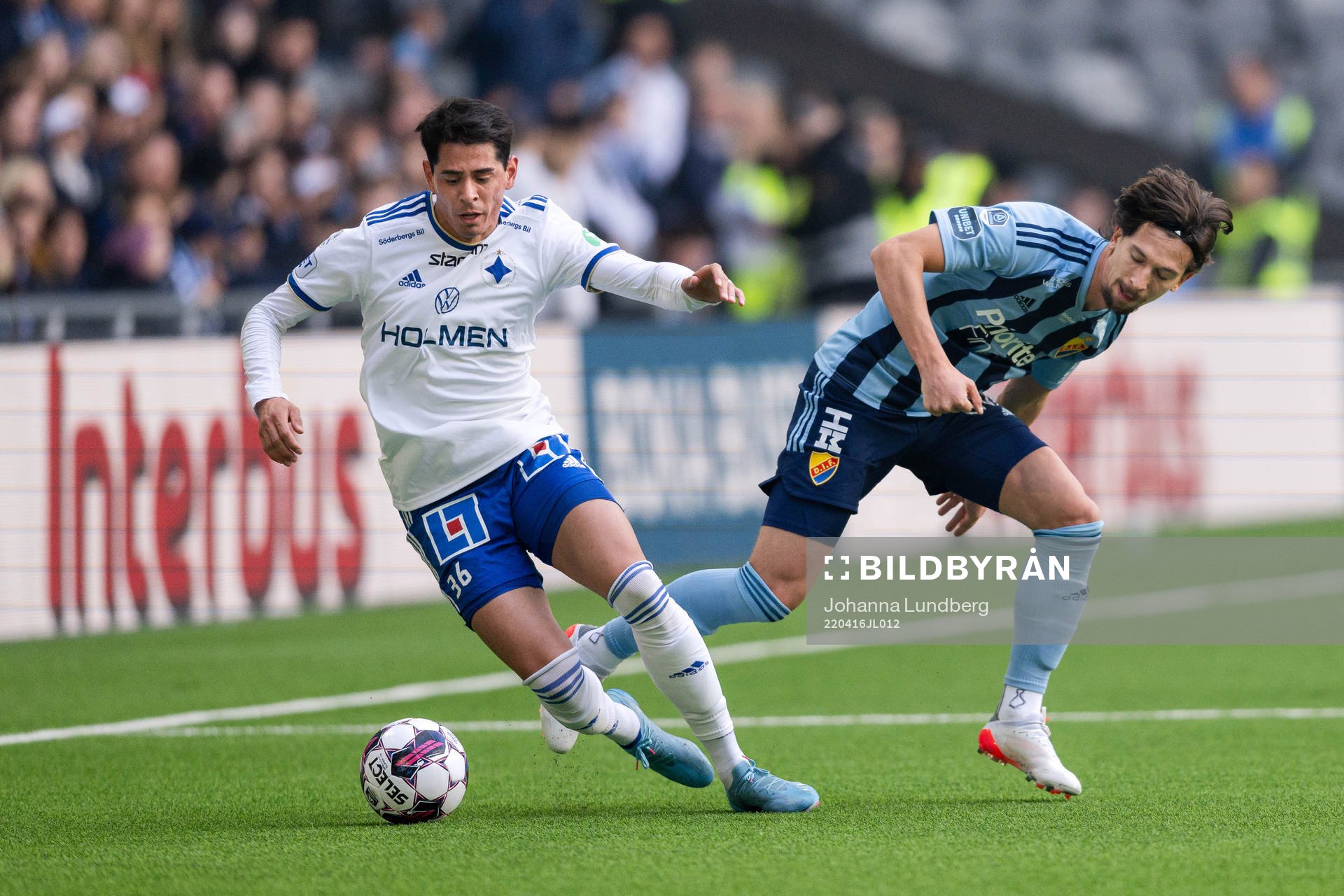 IFK Norrköpings Jean Carlos De Brito och Djurgårdens