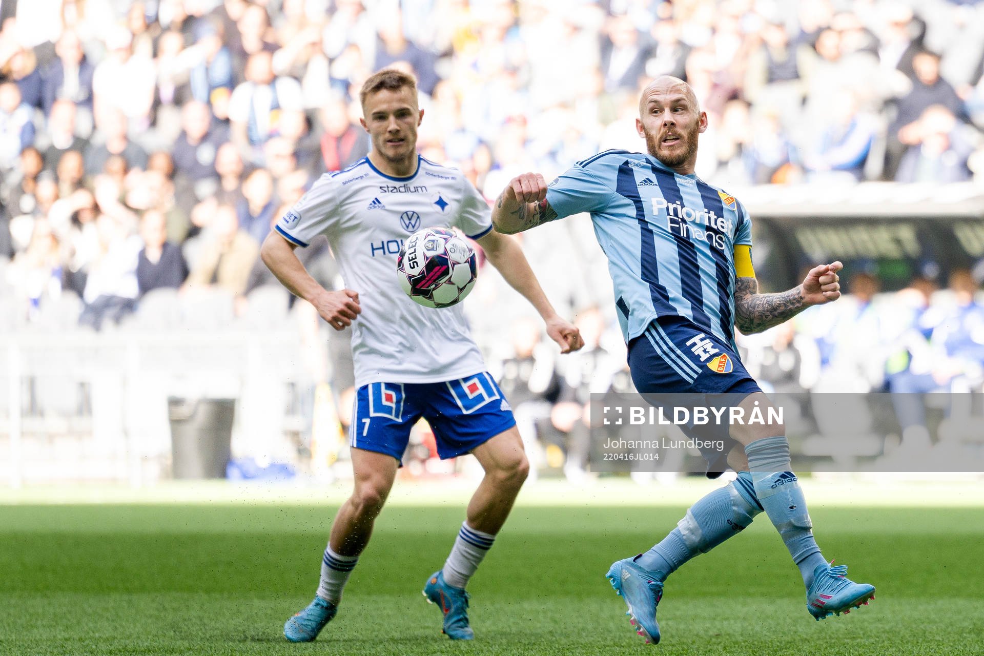 IFK Norrköpings Jacob Ortmark och Djurgårdens Magnus