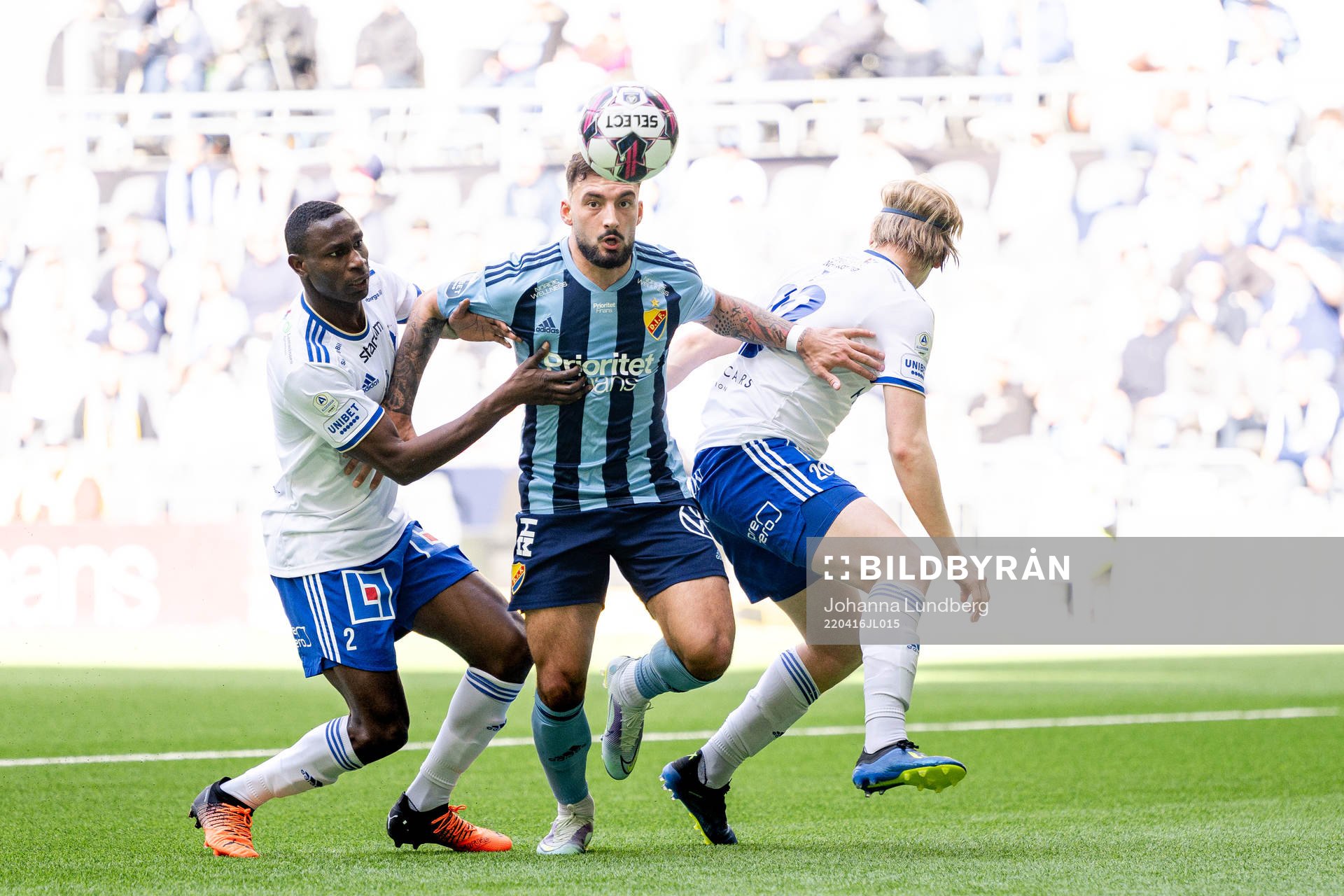 Djurgårdens Sead Haksabanovic och IFK Norrköpings