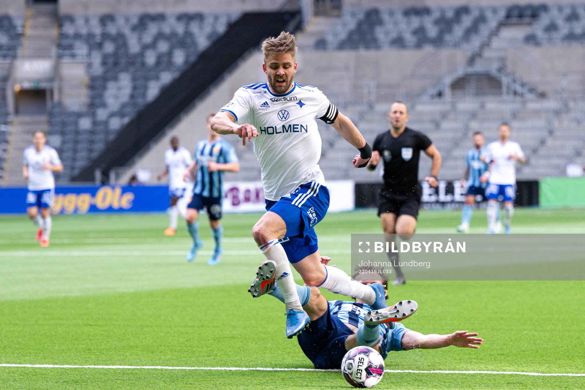 IFK Norrköpings Christoffer Nyman och Djurgårdens Hjalmar