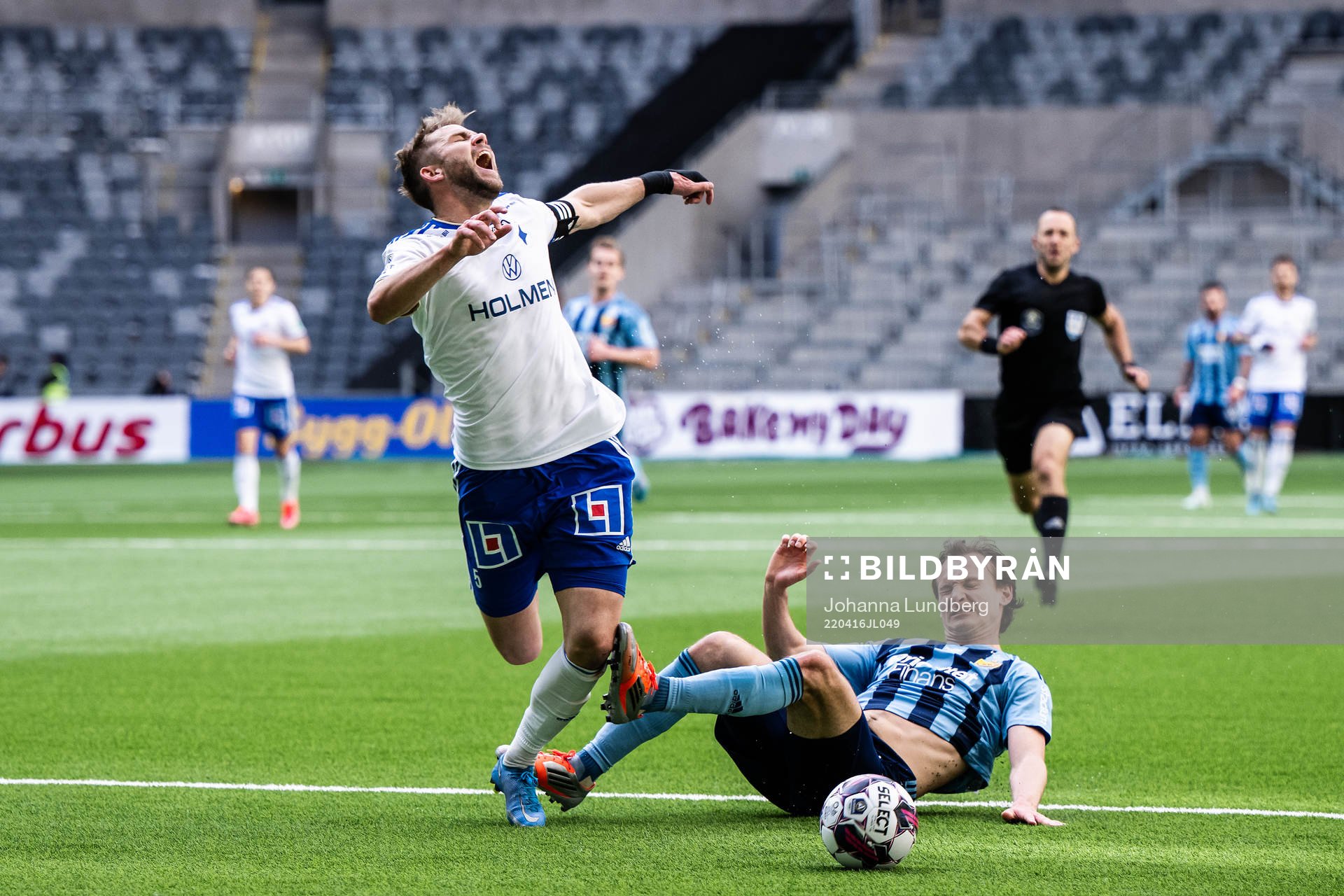IFK Norrköpings Christoffer Nyman och Djurgårdens Hjalmar