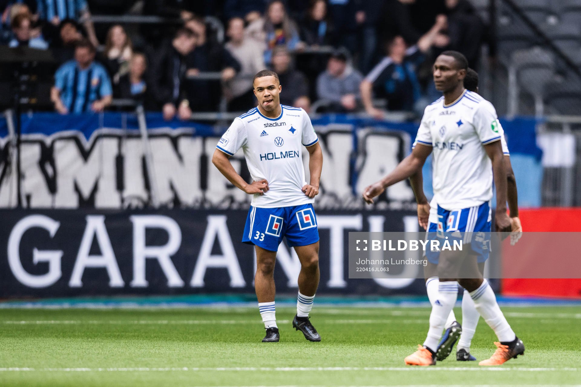IFK Norrköpings Darrell Kamdem Tibell deppar