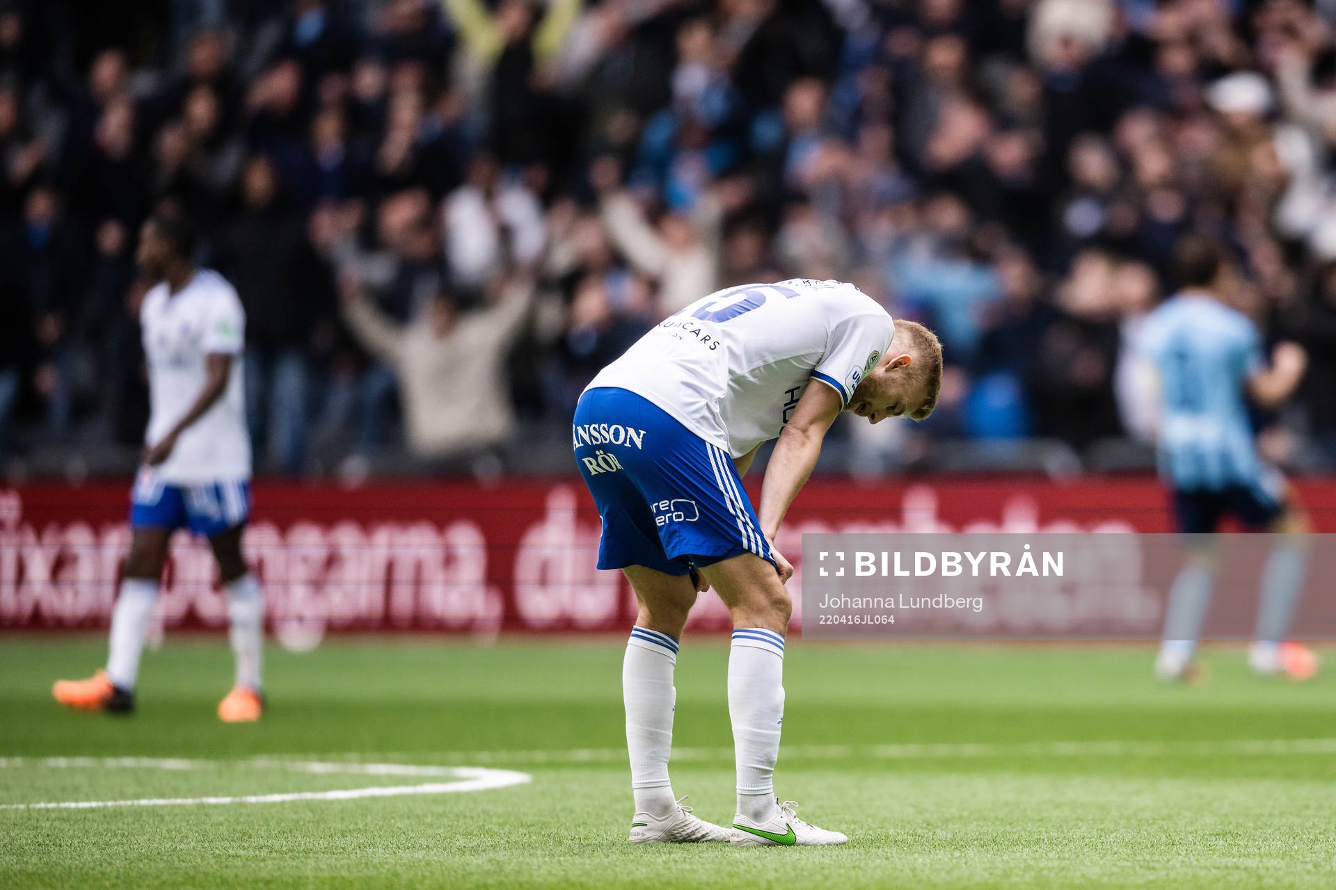 Djurgårdens Mattias Mitku deppar