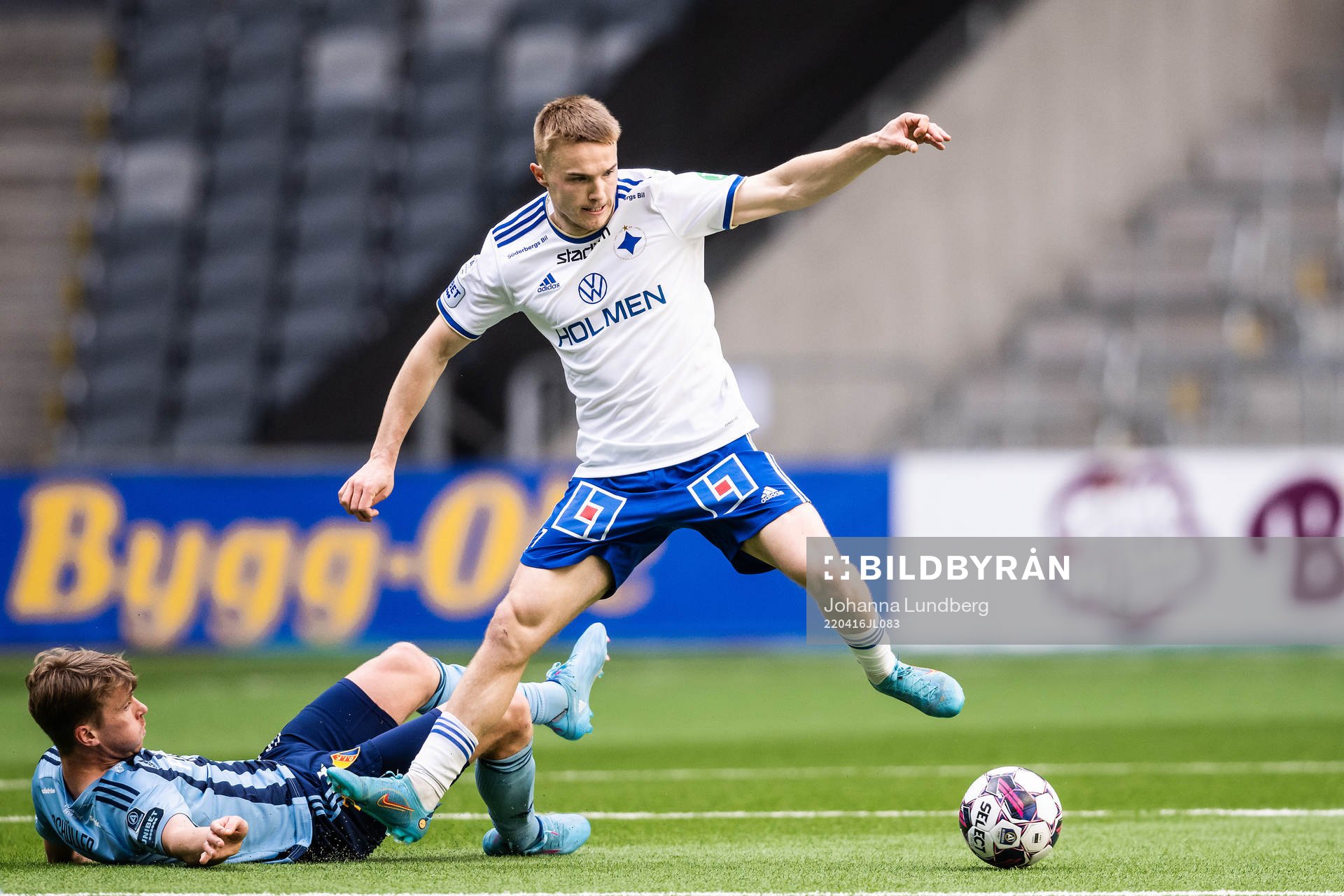 Djurgårdens Rasmus Schüller och IFK Norrköpings Jacob