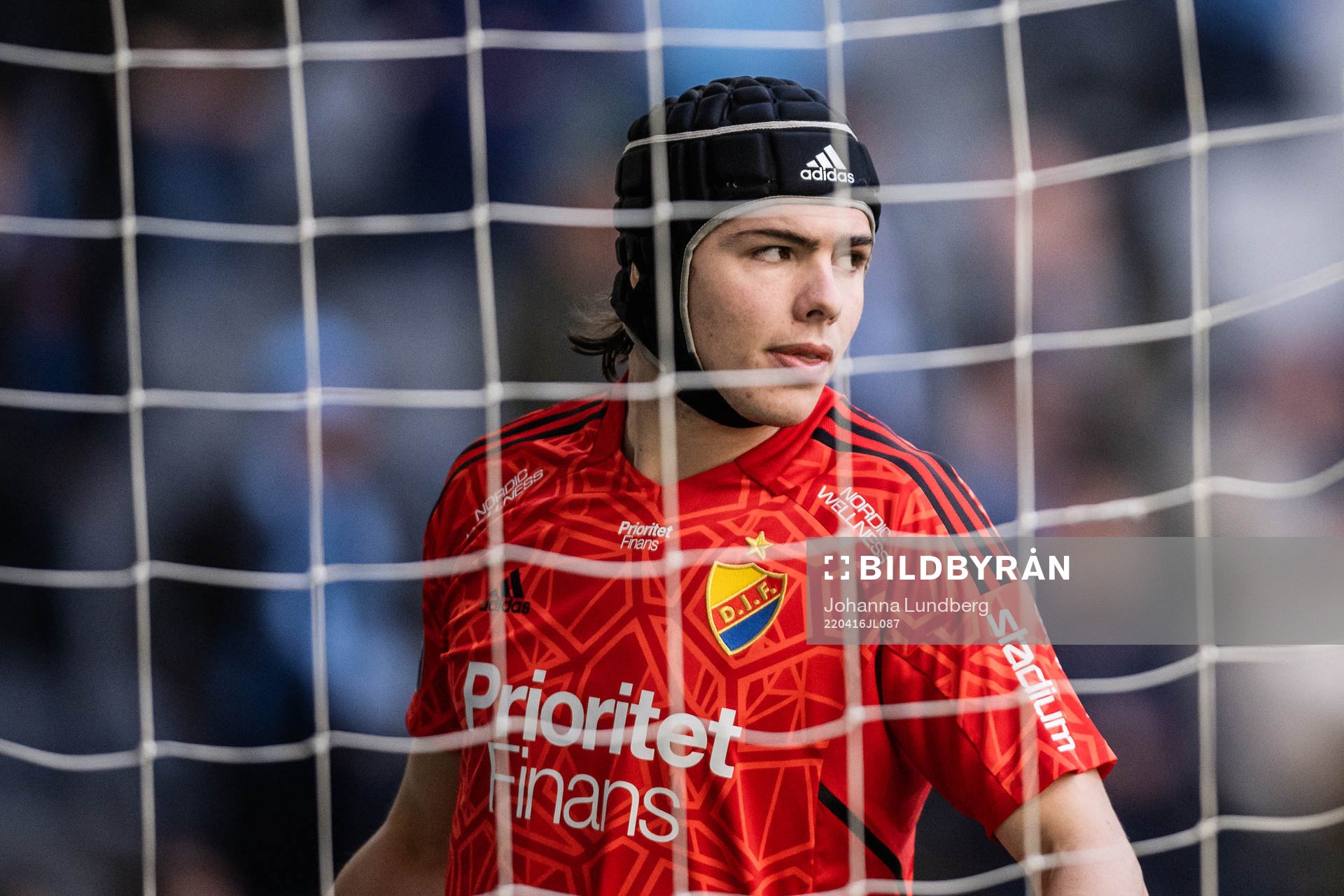 Djurgårdens målvakt Jacob Widell Zetterström