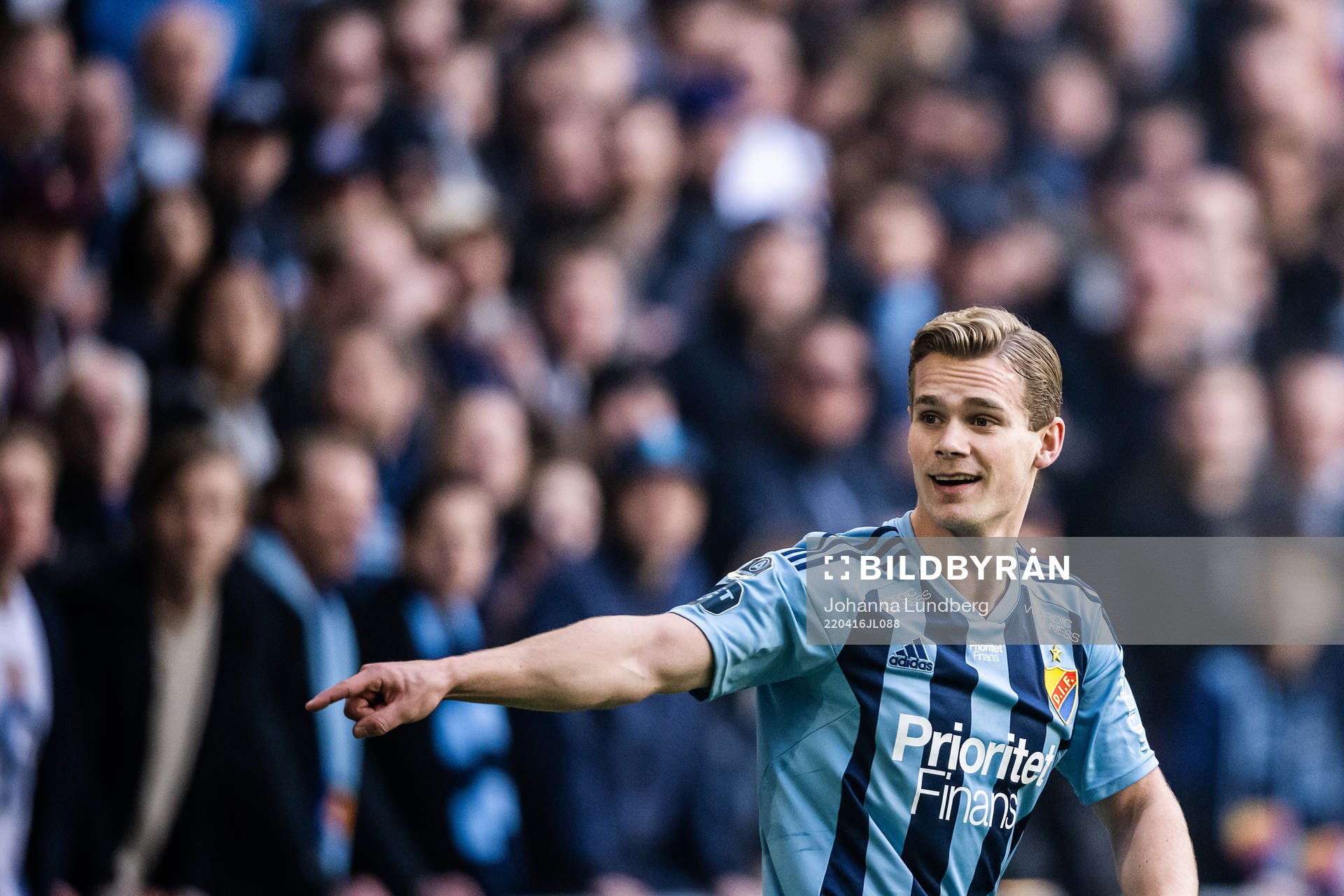 Djurgårdens Hampus Finndell