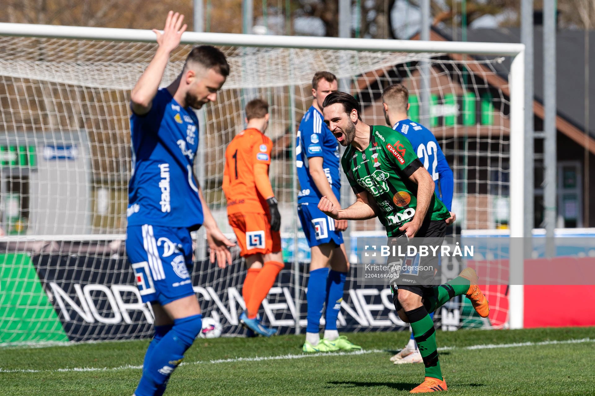 Varbergs Oliver Stanisic jublar