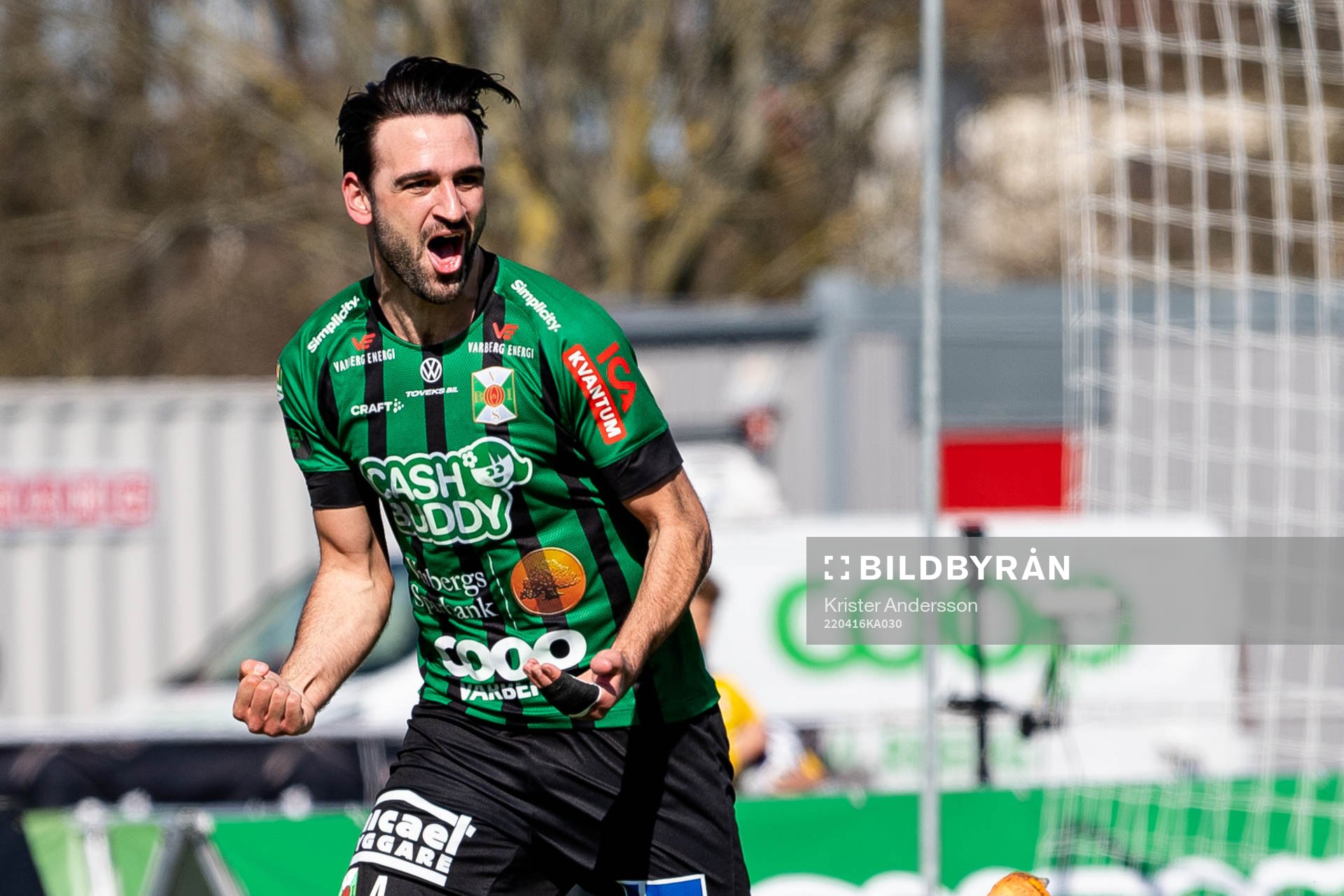 Varbergs Oliver Stanisic jublar