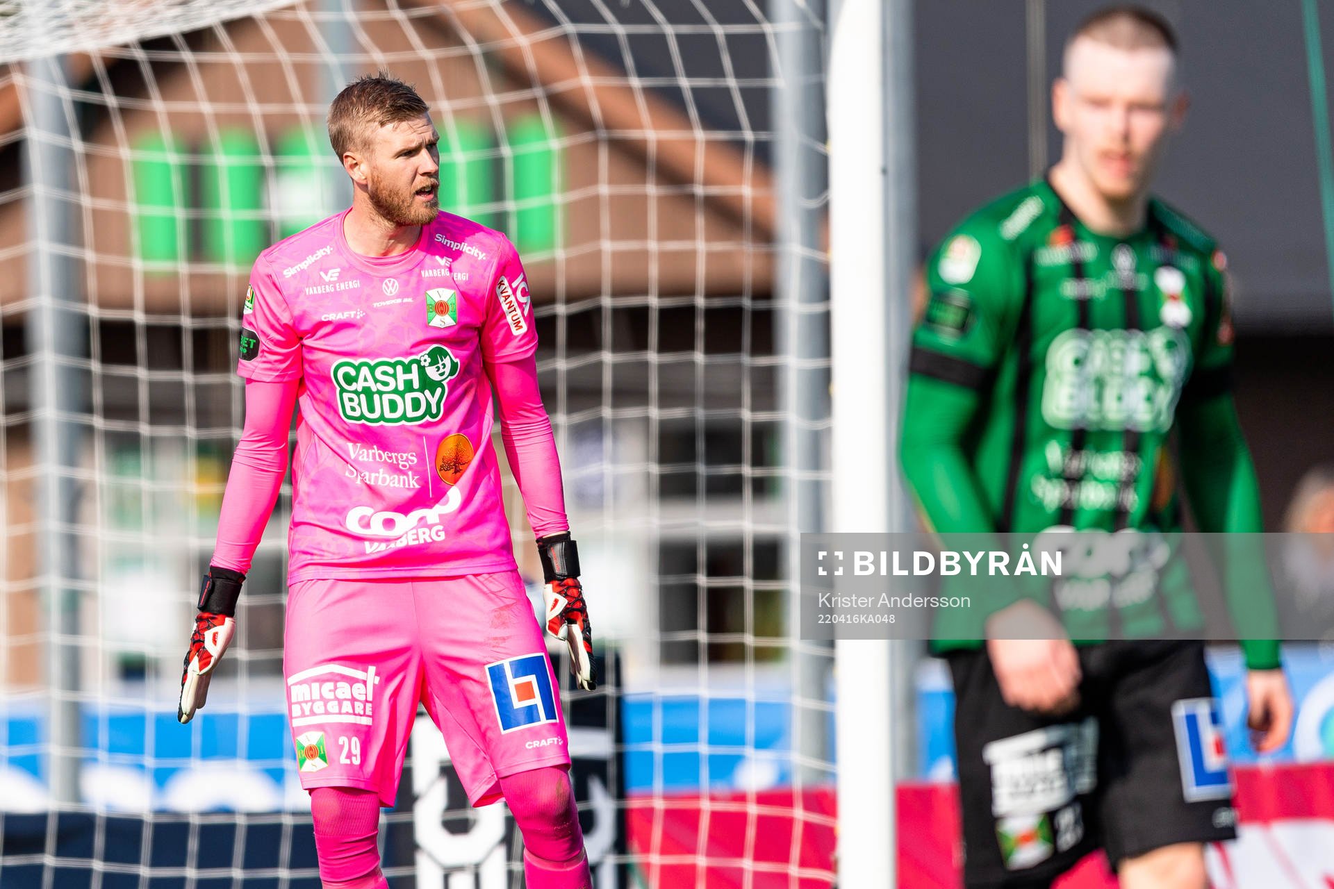 Varbergs målvakt Fredrik Andersson
