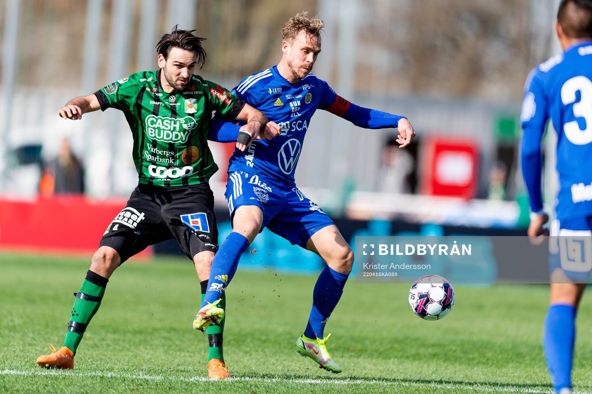 Varbergs Oliver Stanisic och Sundsvalls Pontus Engblom