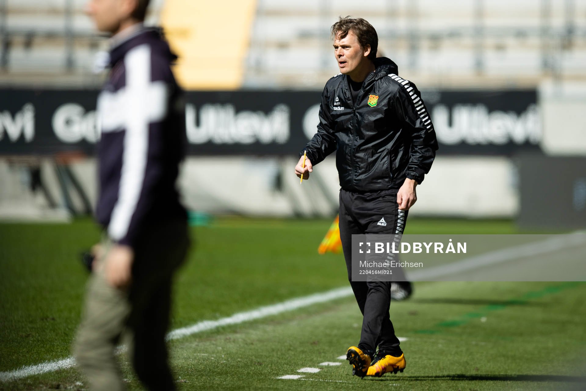 GAIS tränare Fredrik Holmberg