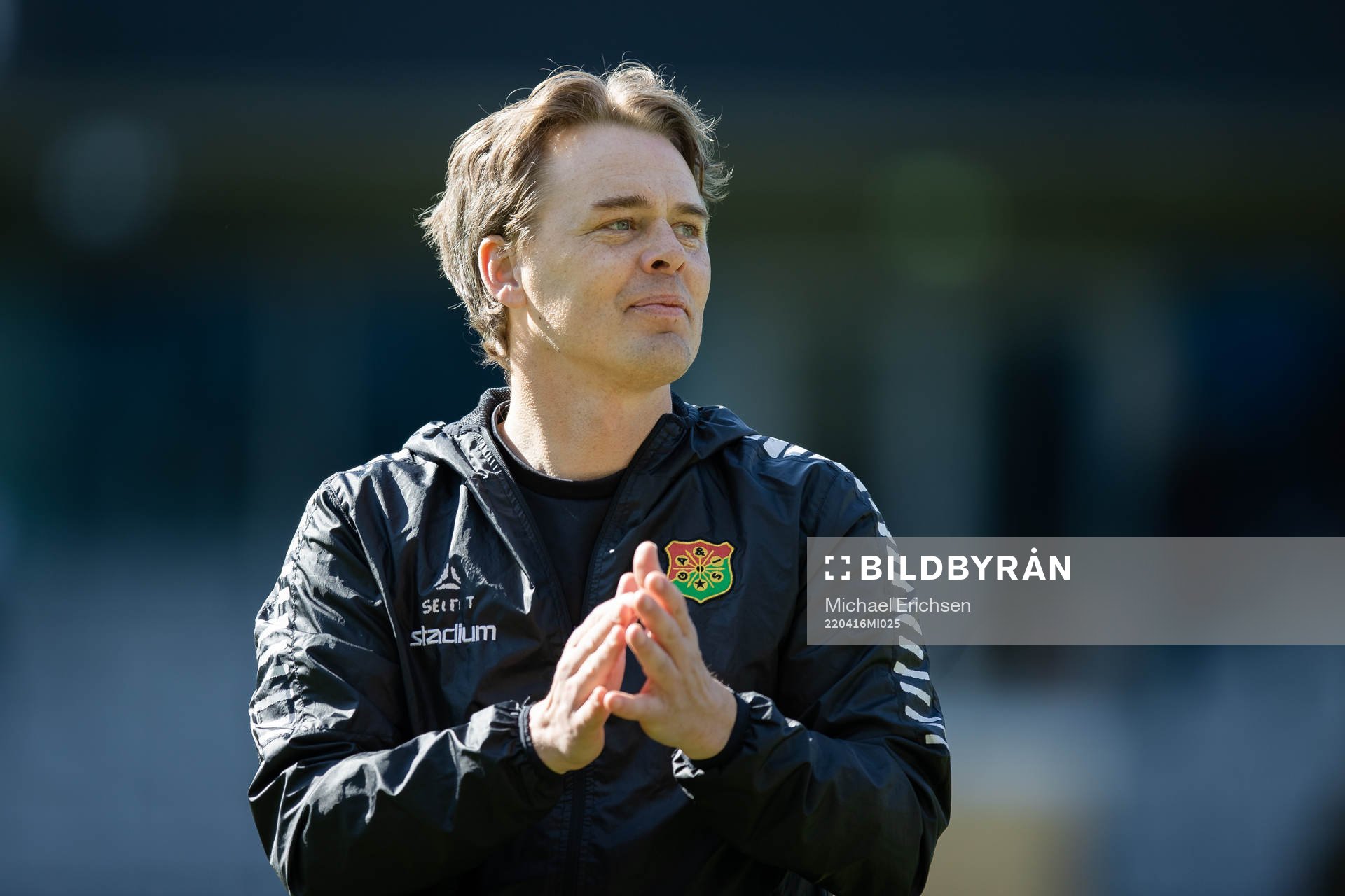 GAIS tränare Fredrik Holmberg