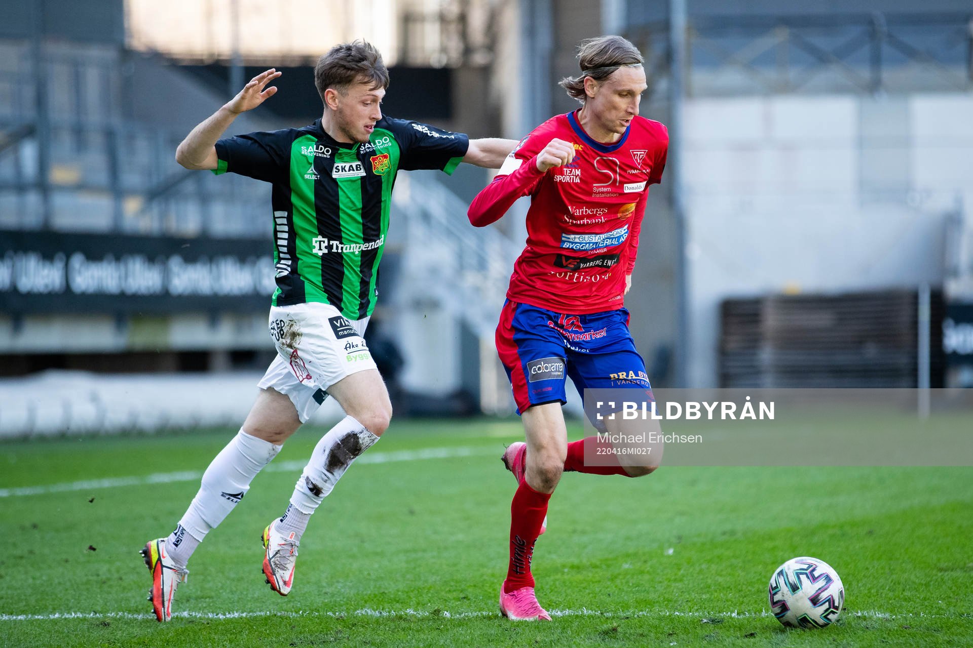 GAIS Ben Morris och Tvååkers Eric Nilsson