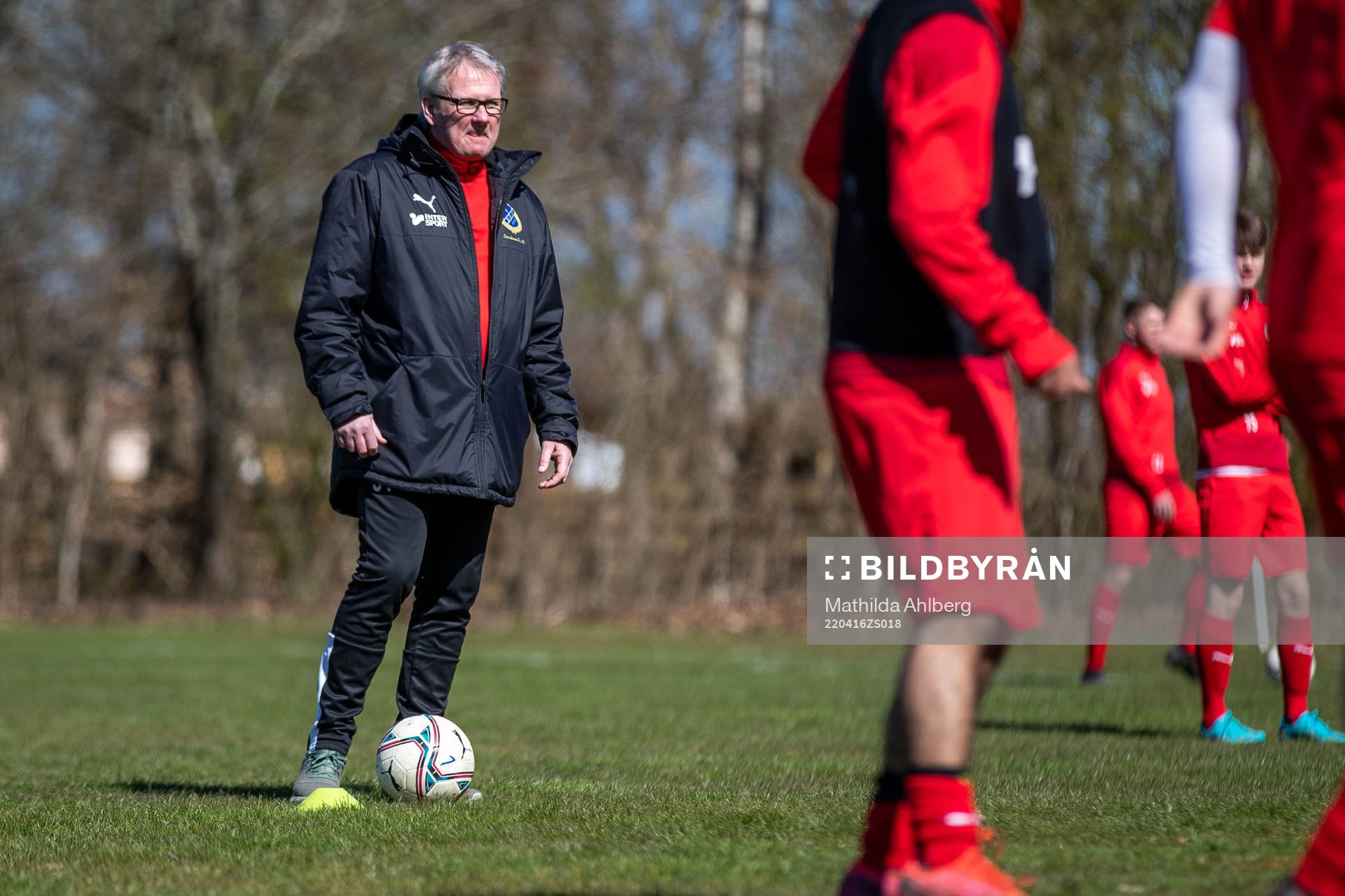 Tränare Göran Lendrén