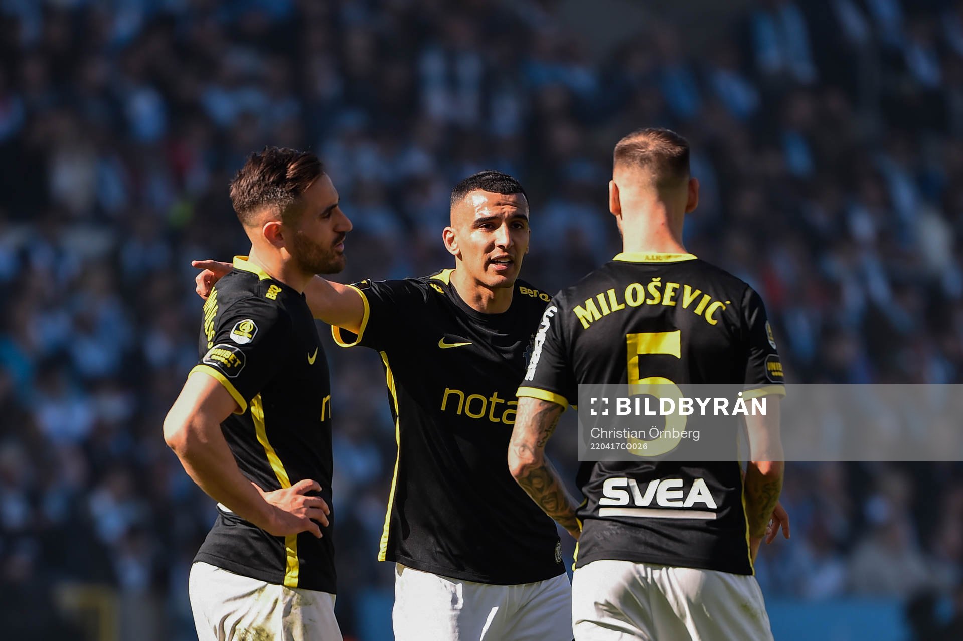 s Sotirios Papagiannopoulos , Nabil Bahoui och Alexander