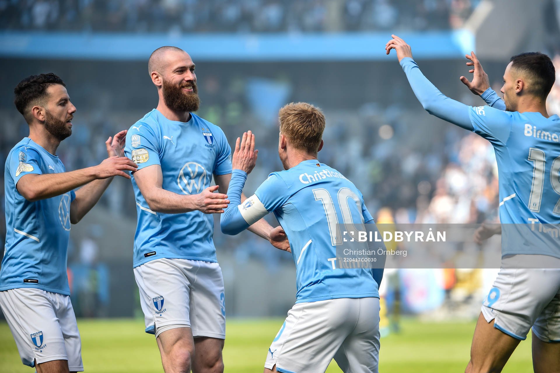Malmö FFs Erdal Rakip , Jo Inge Berget, Anders