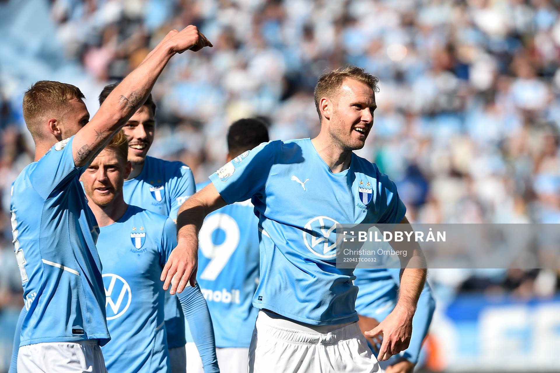Malmö FFs Ola Toivonen jublar
