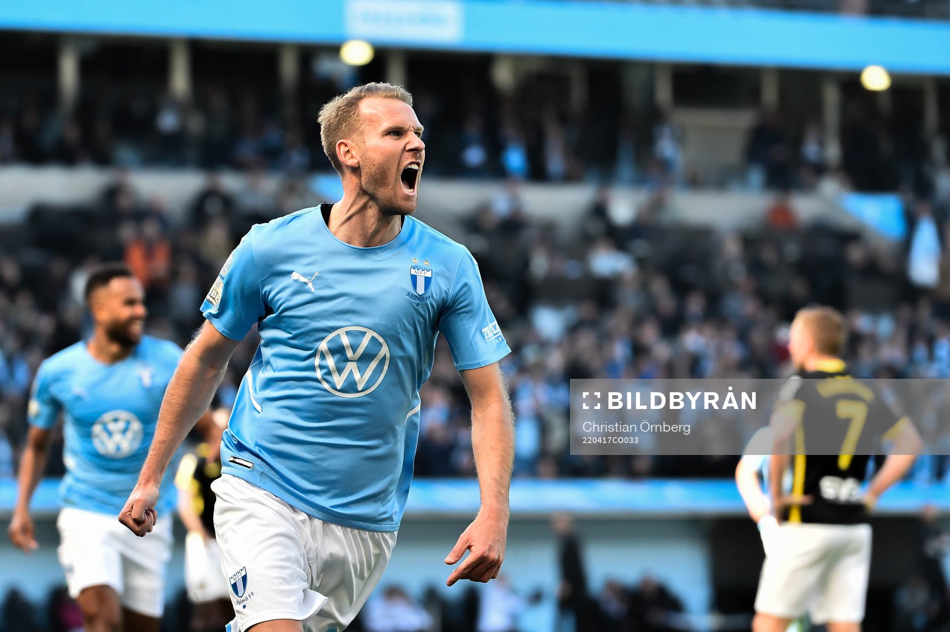 Malmö FFs Ola Toivonen jublar