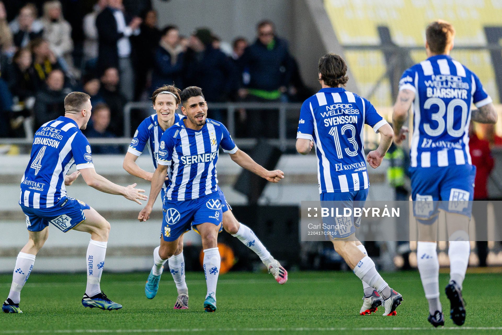 IFK Göteborgs Hosam Aiesh jublar