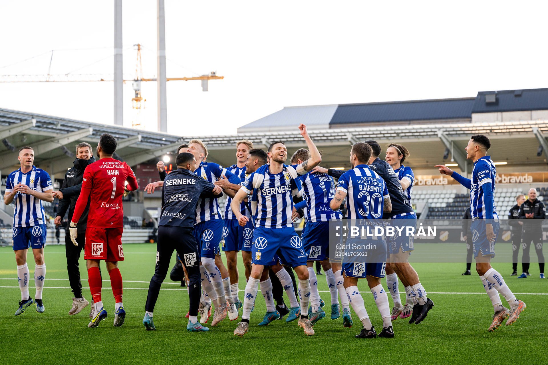IFK Göteborgs Marcus Berg jublar