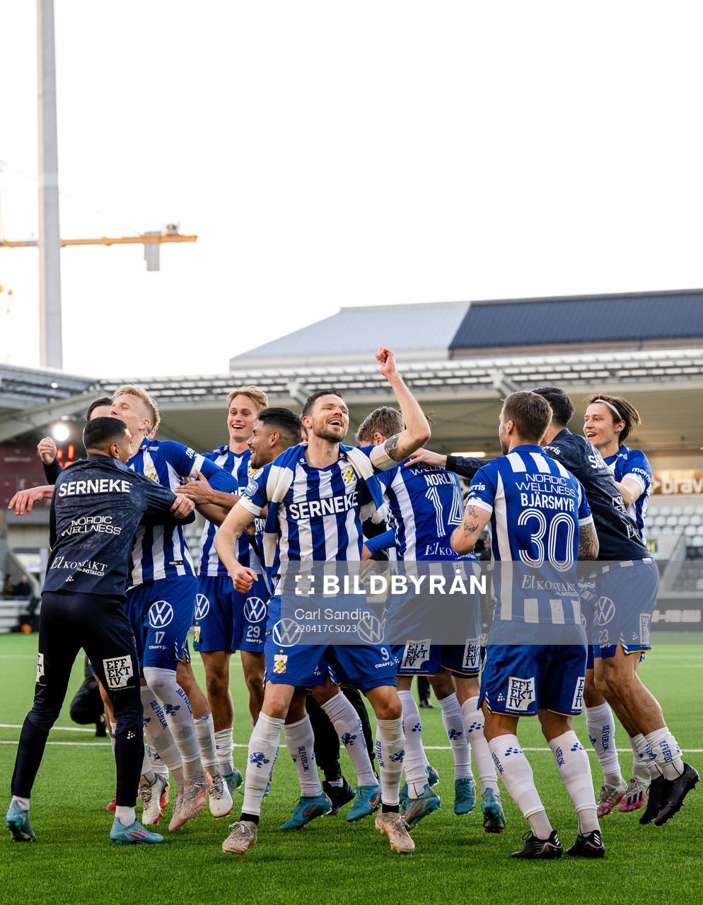 IFK Göteborgs Marcus Berg jublar