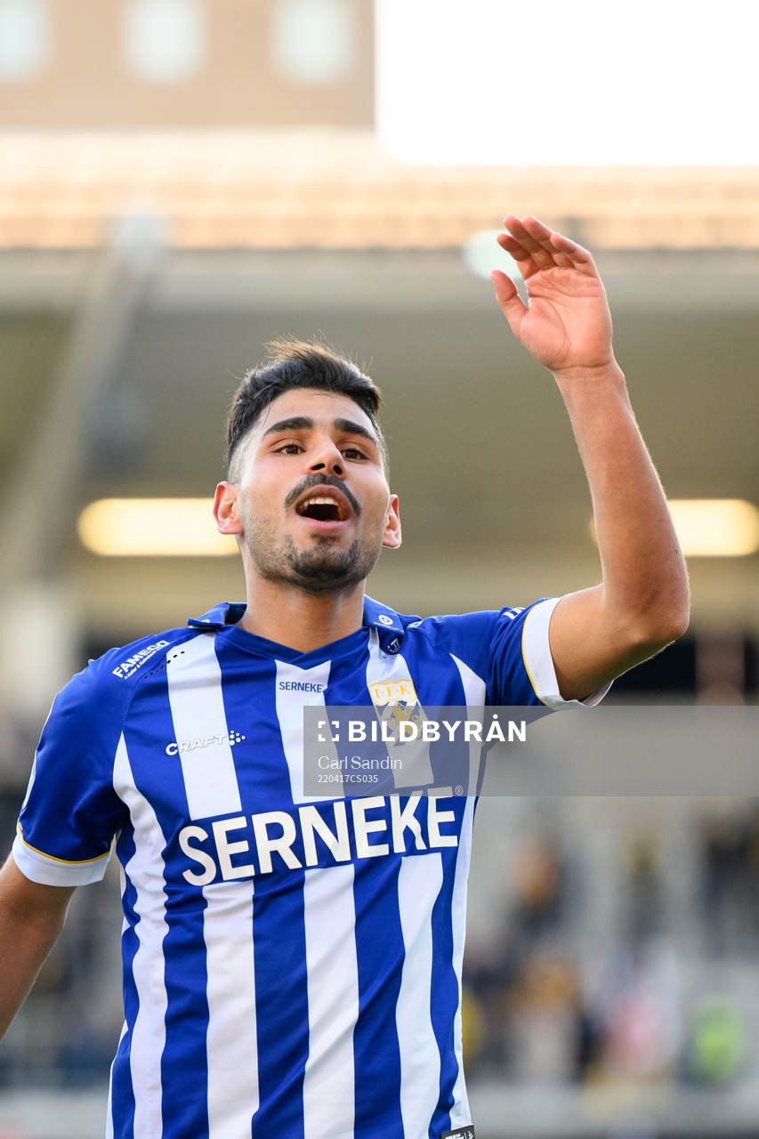 IFK Göteborgs Hosam Aiesh jublar
